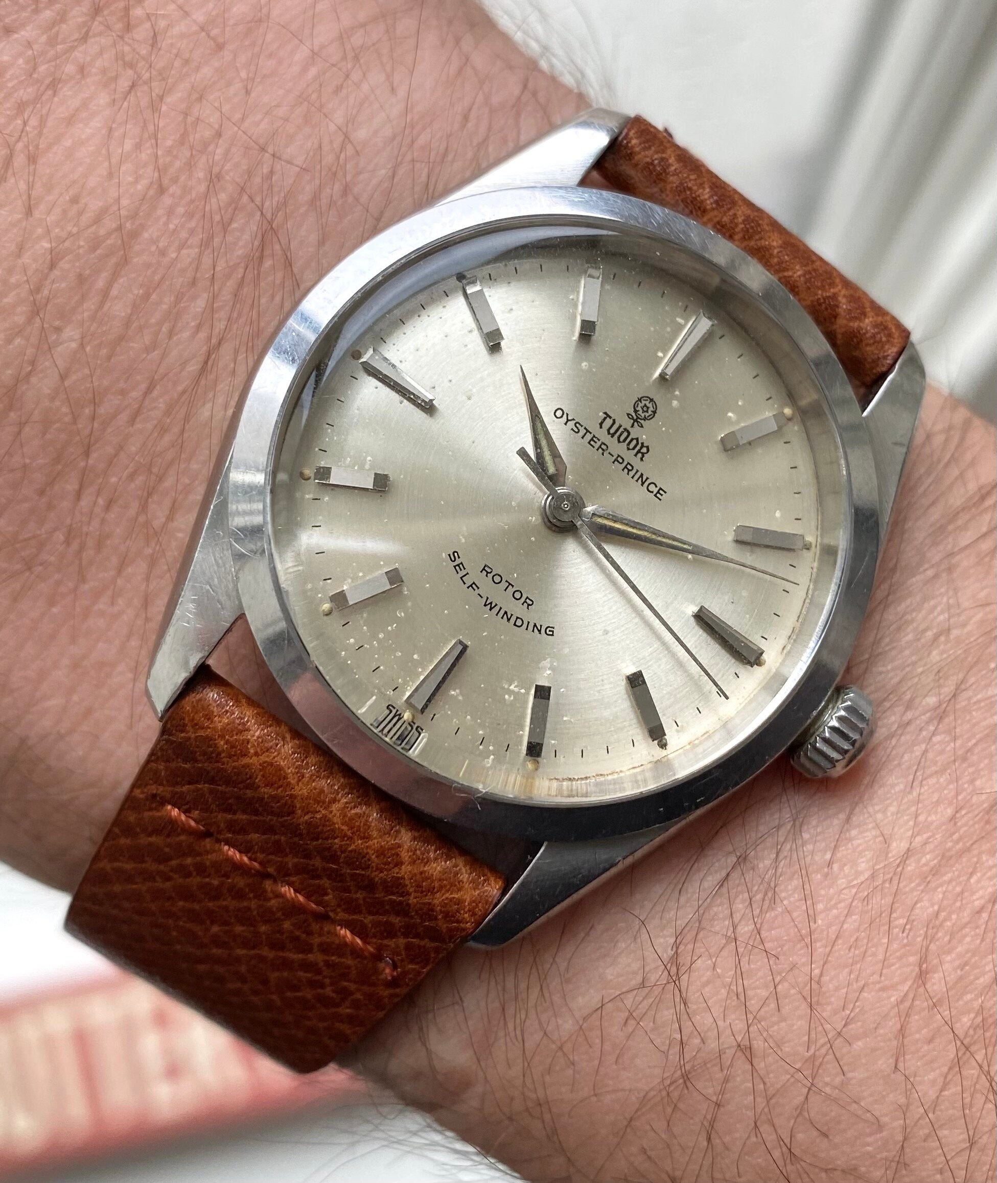 Tudor Oyster Prince — Rose Dial