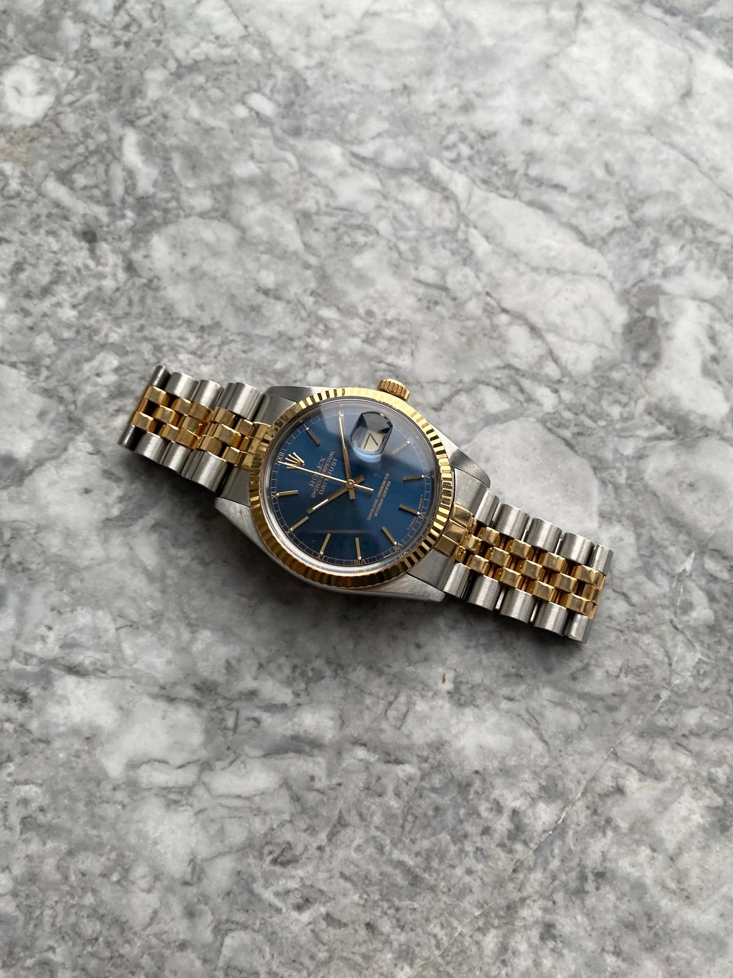 Rolex Datejust 16013 - Blue Dial.