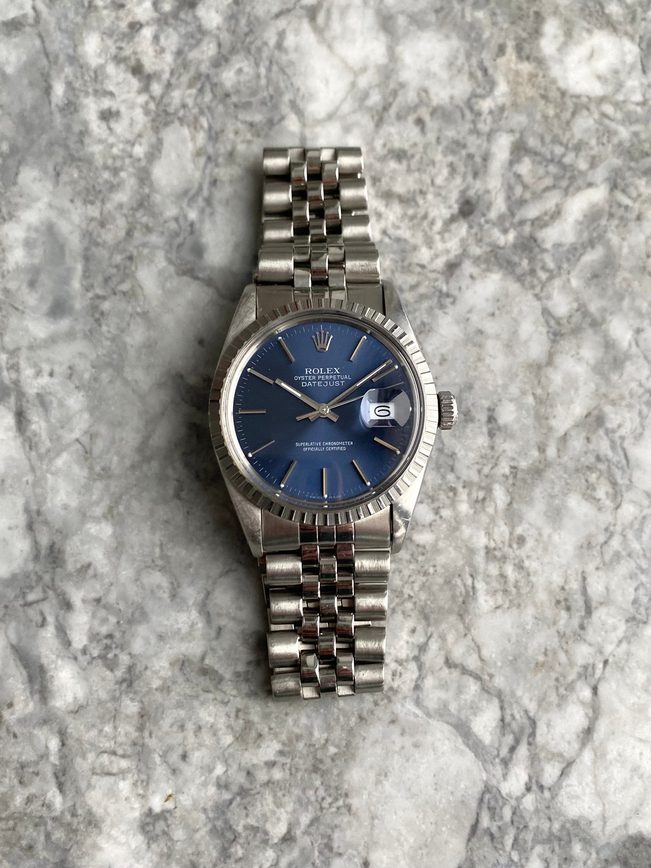 Rolex Datejust 16030 - Blue Dial