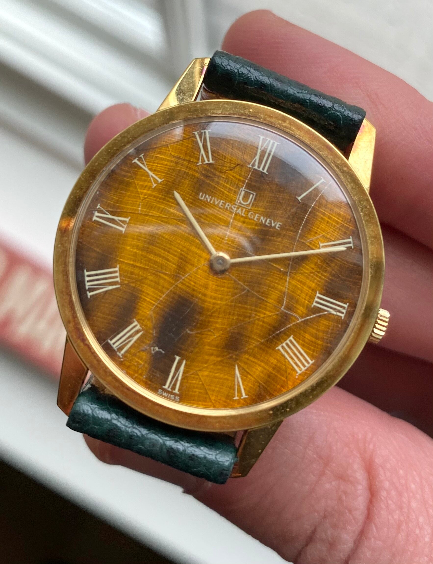 Universal Geneve — Tiger Eye Dial