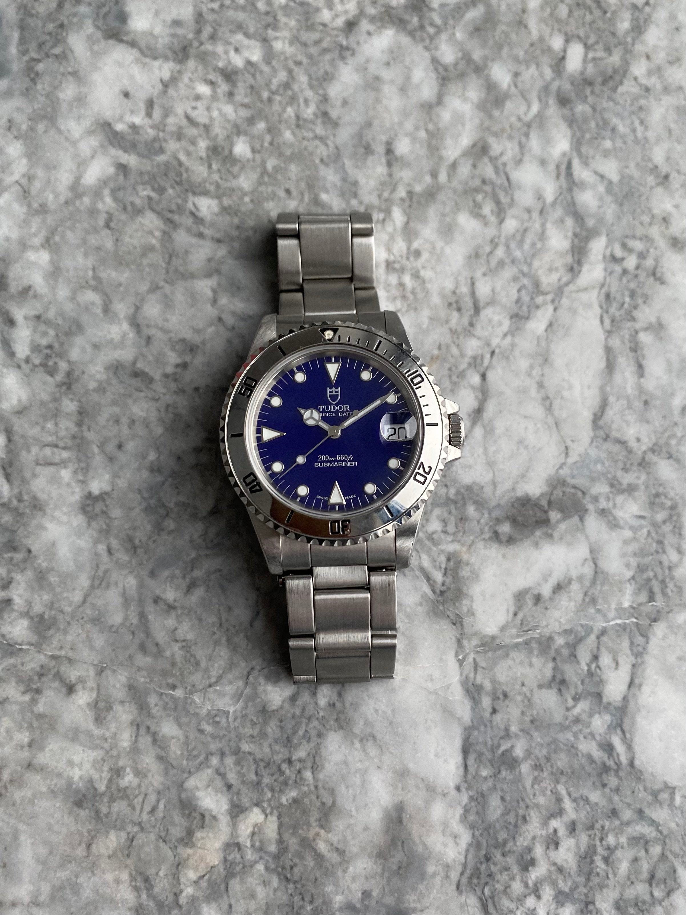 Tudor Prince 75190 - Blue Submariner.