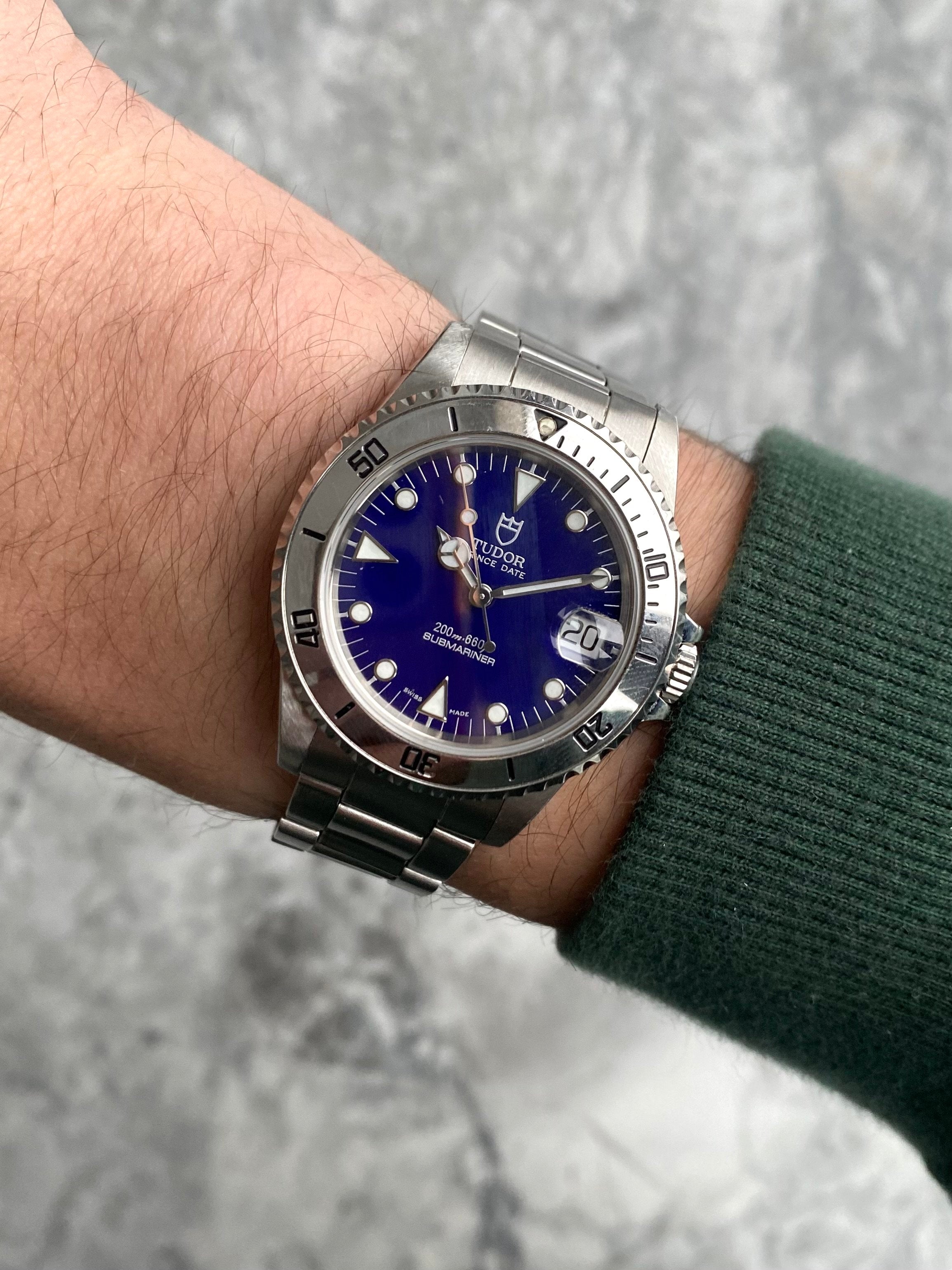 Tudor Prince 75190 - Blue Submariner.