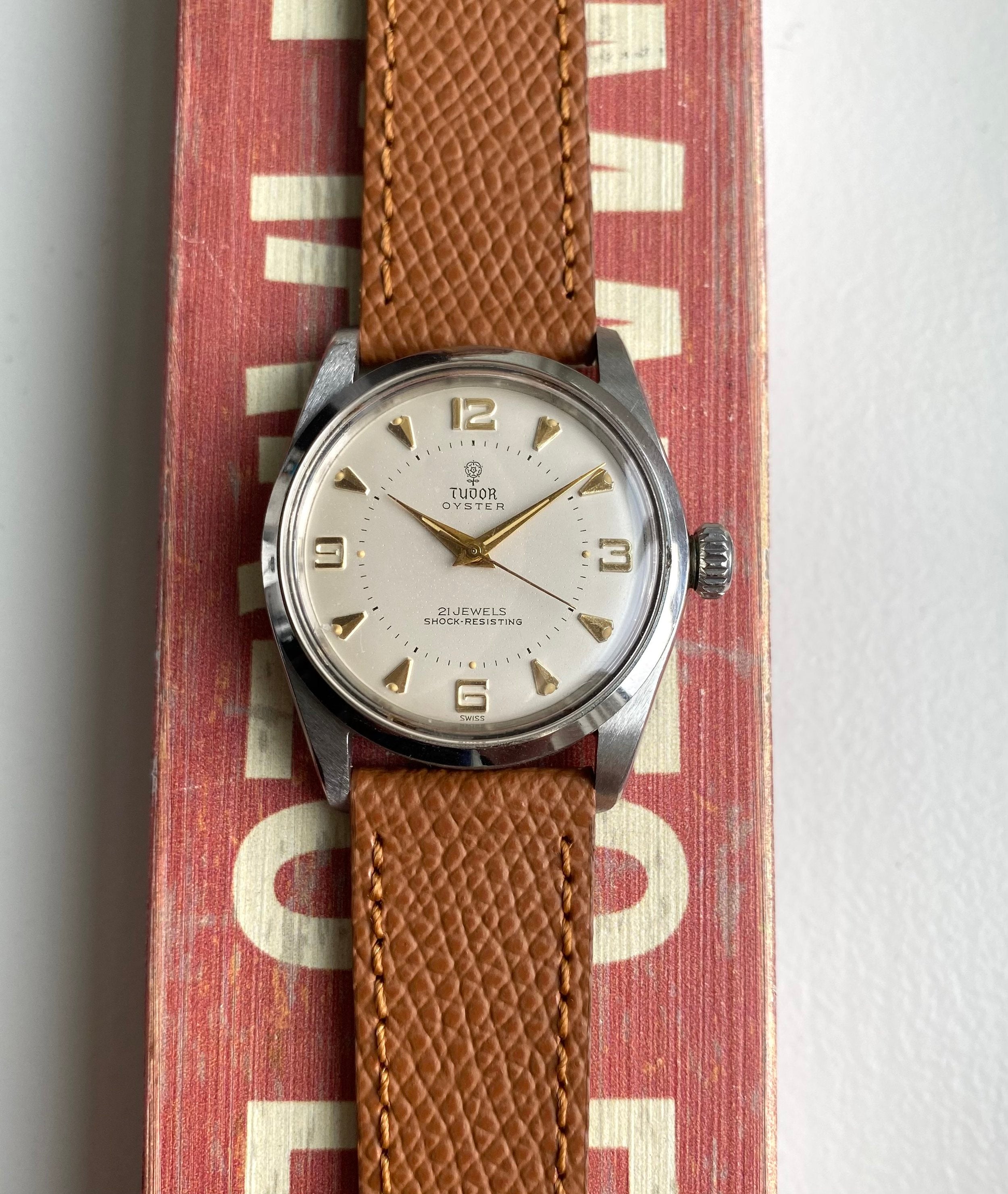 Tudor Oyster ref. 7904 — White Arabic Numeral Dial