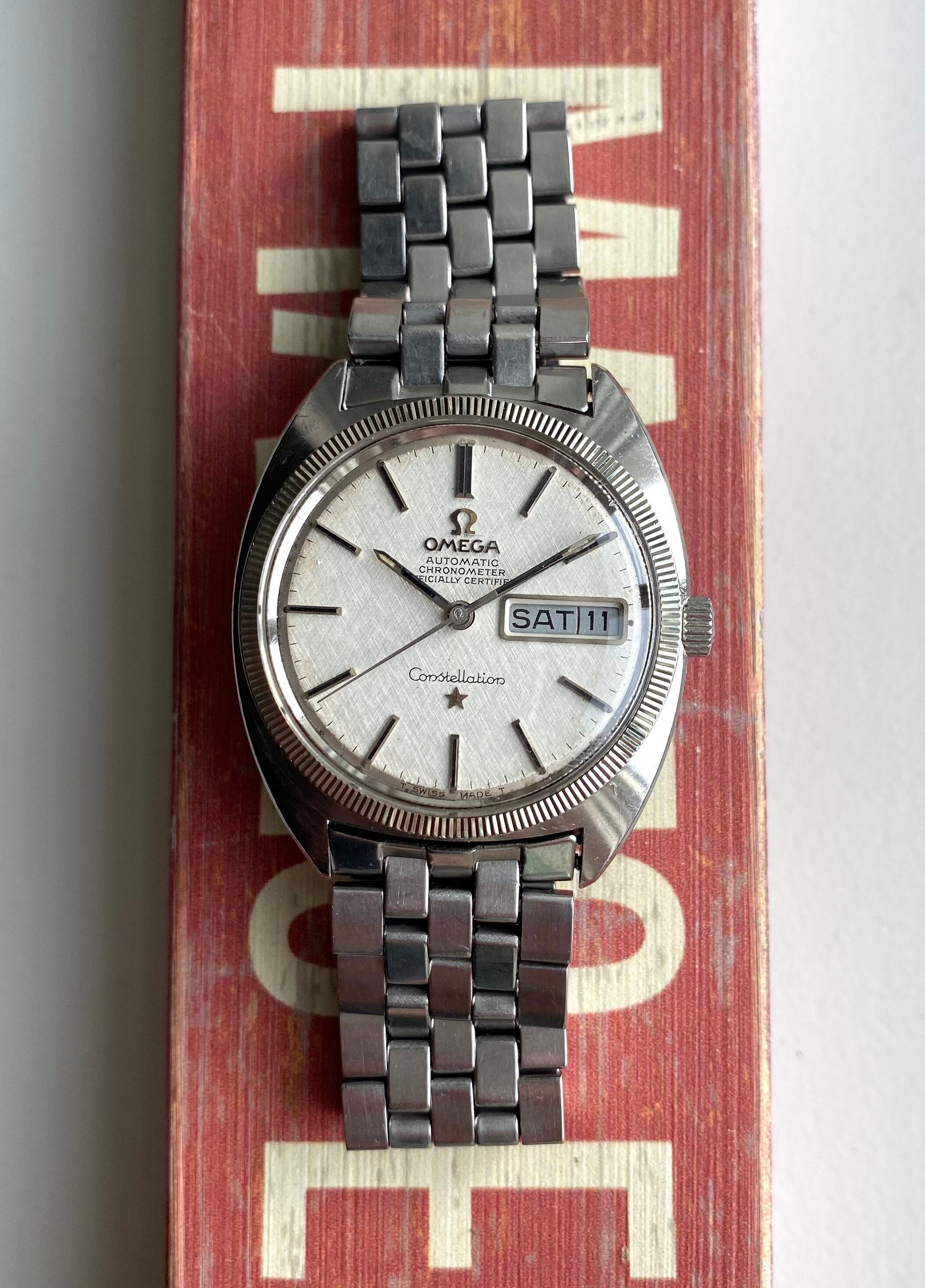 Omega Constellation Day-date — Linen Dial