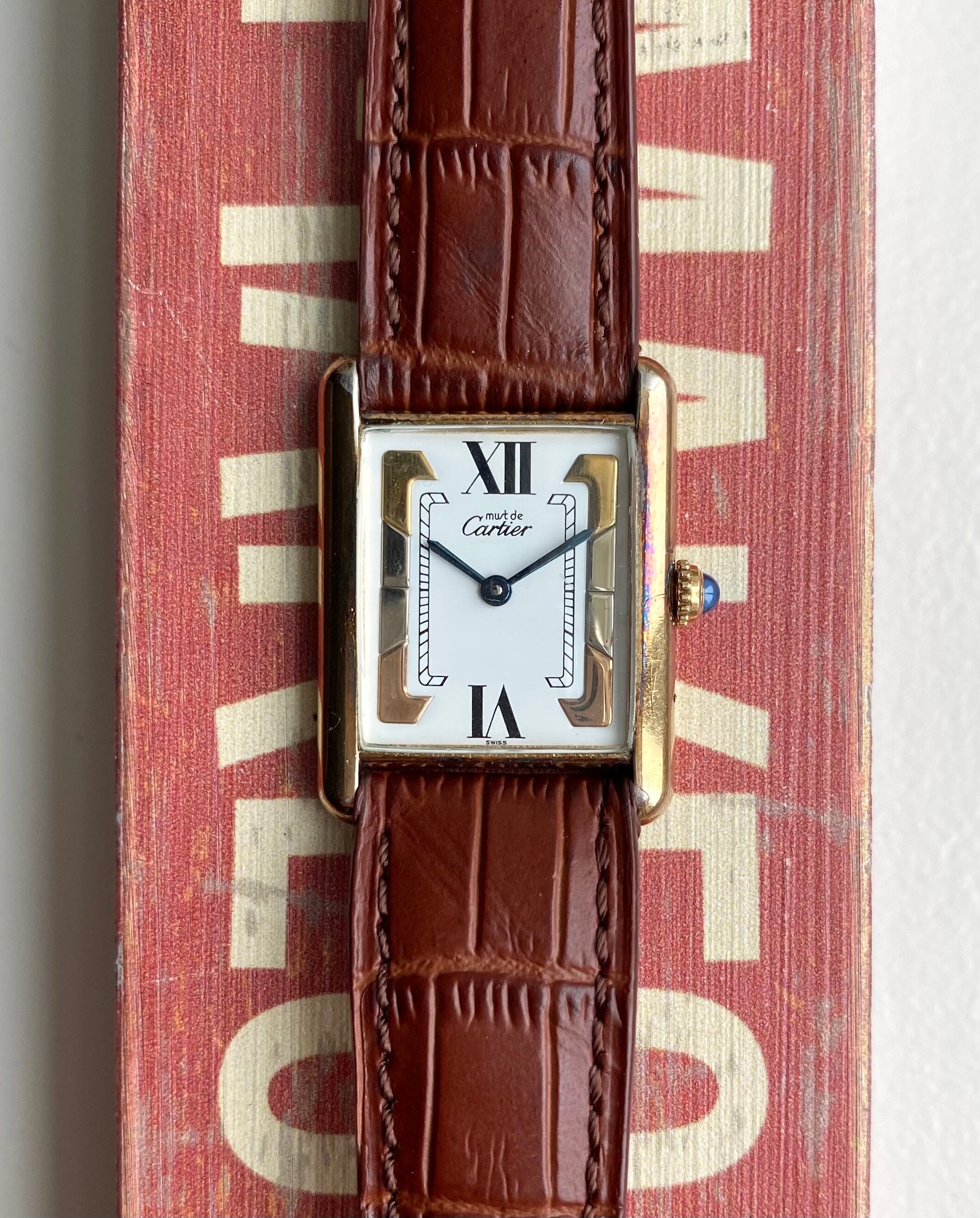 Must de Cartier Tank — "Trinity" Dial