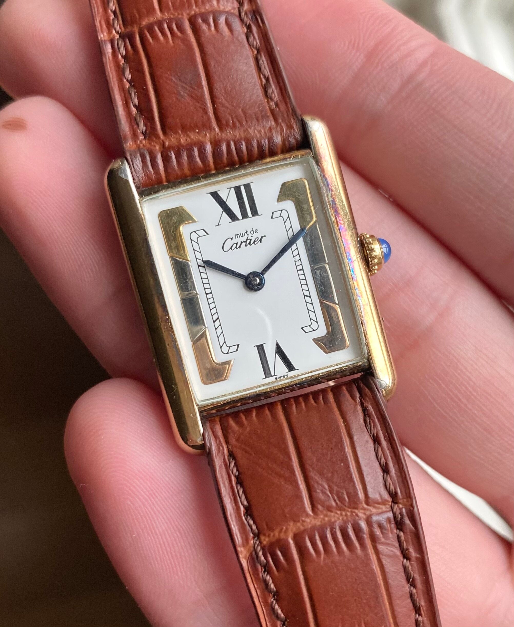 Must de Cartier Tank — "Trinity" Dial