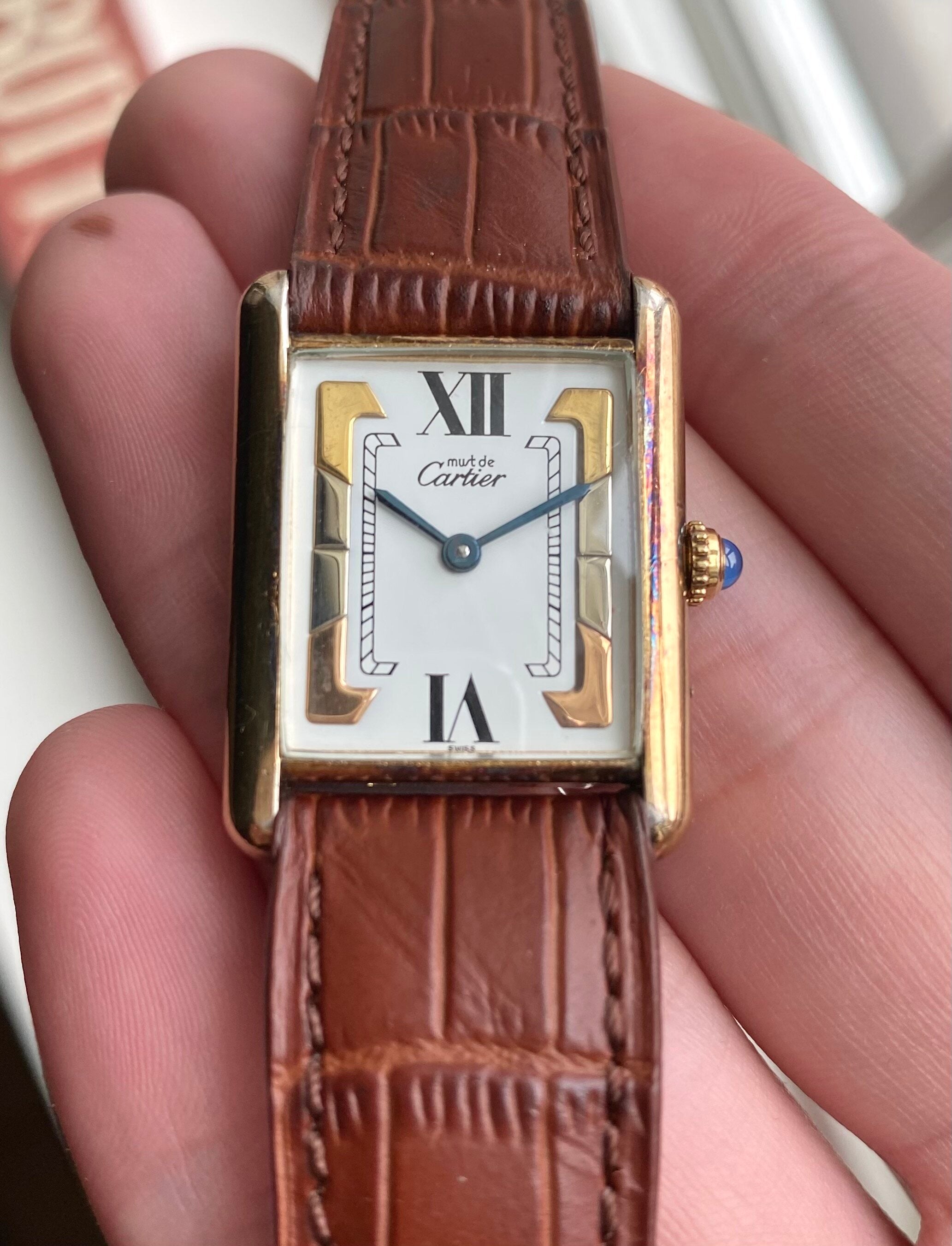 Must de Cartier Tank — "Trinity" Dial