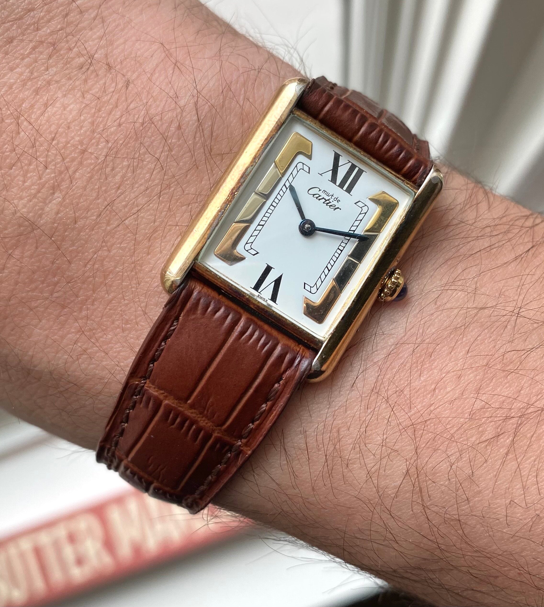 Must de Cartier Tank — "Trinity" Dial