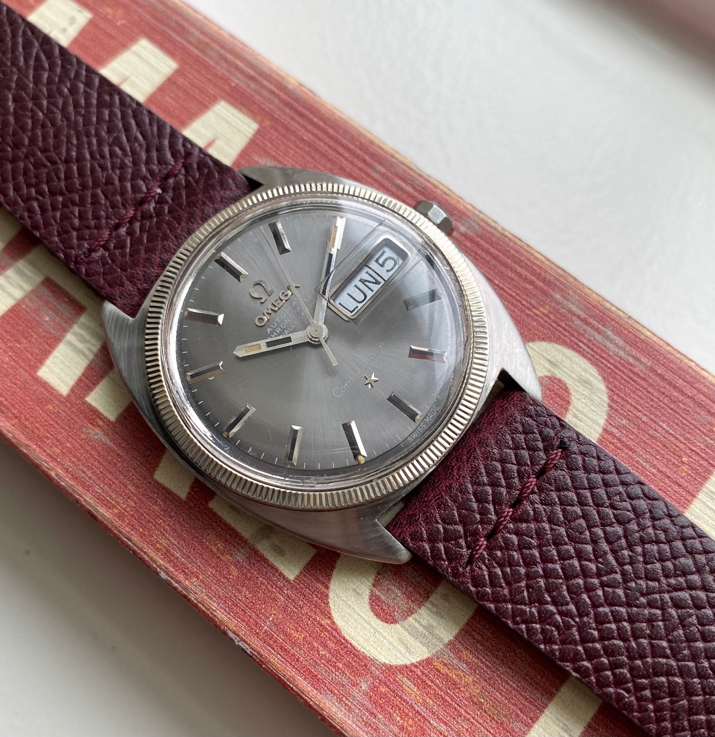 Omega Constellation Day-date — Grey Dial