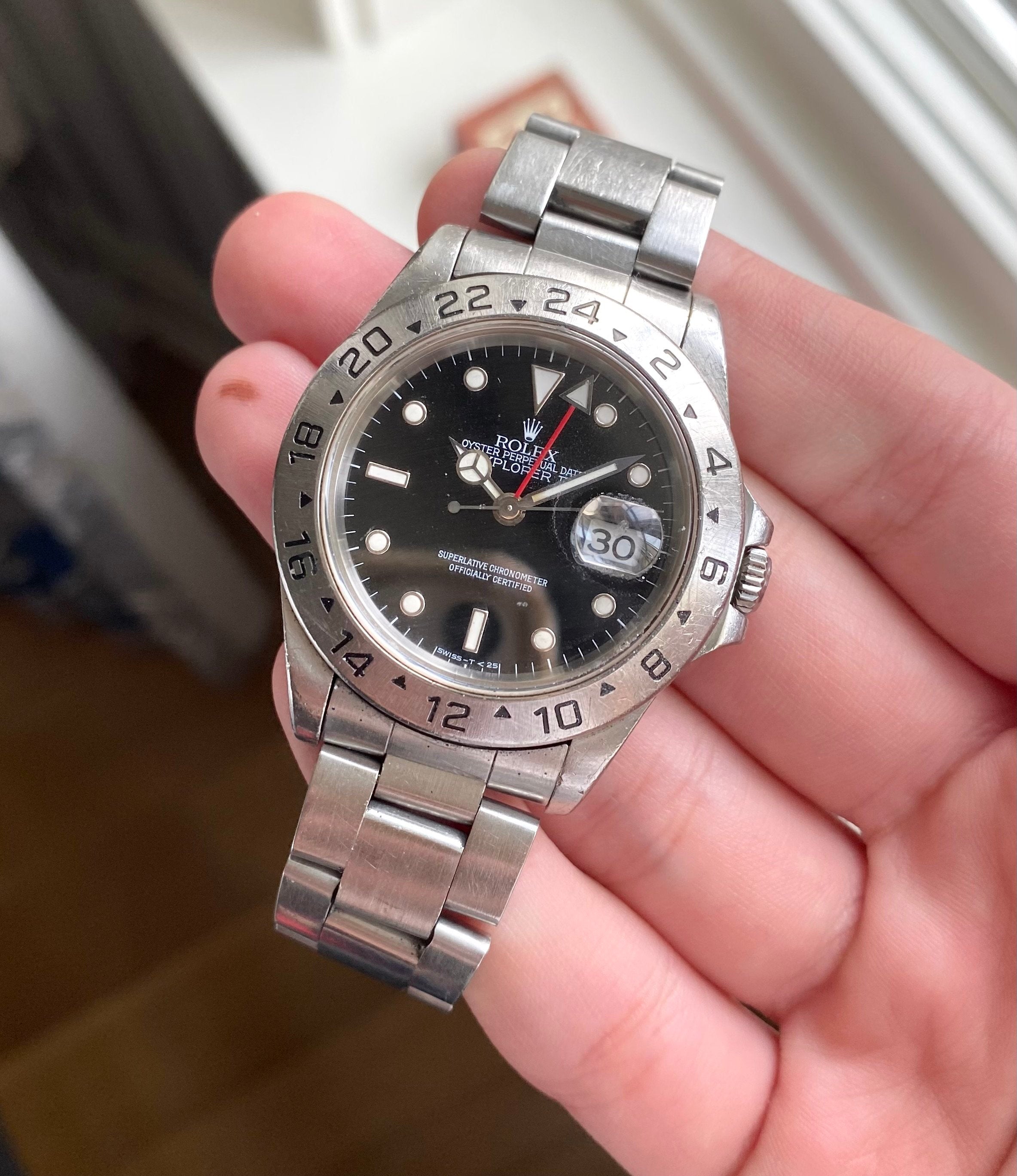 Rolex Explorer 16570 Black