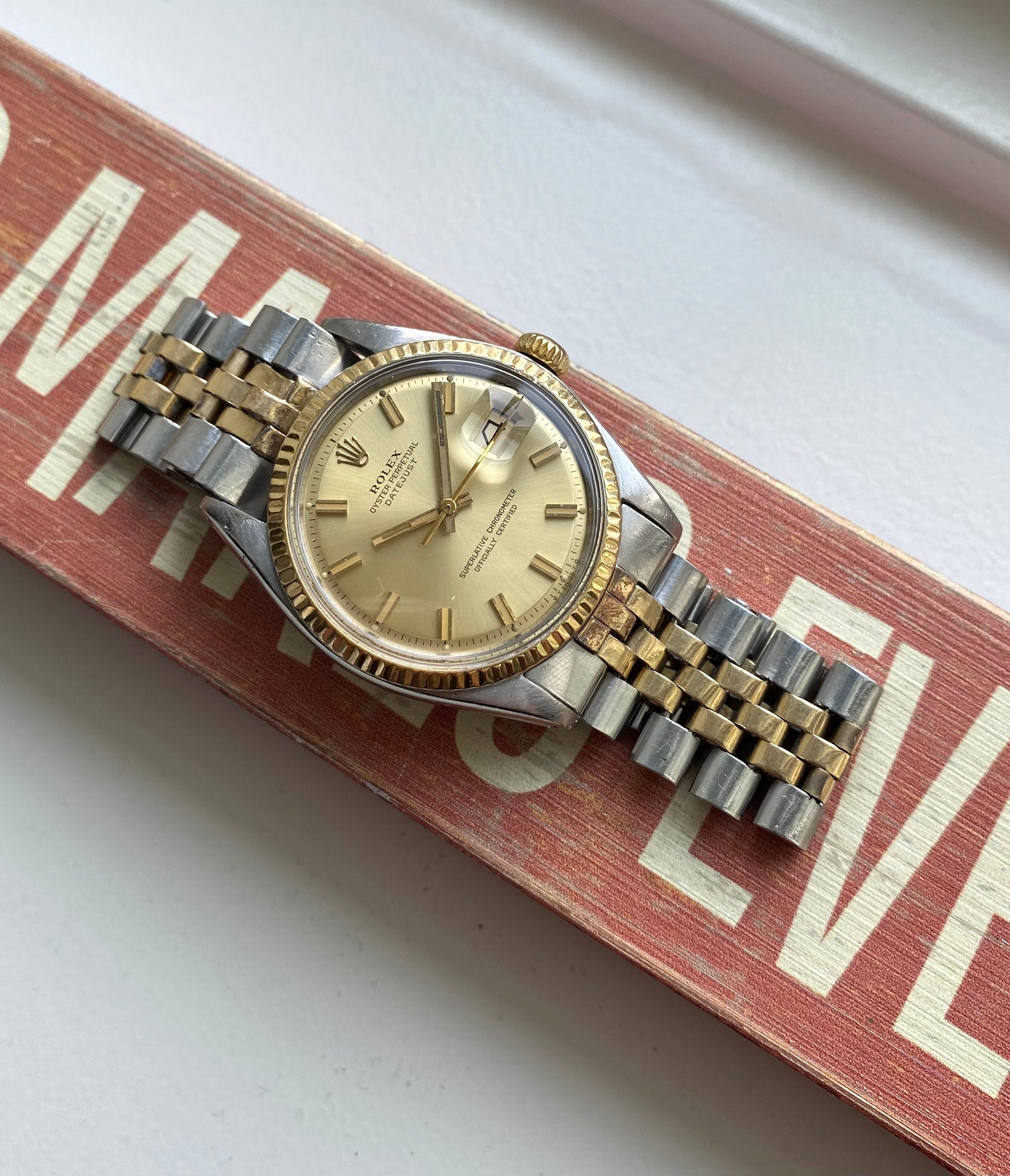 Rolex Datejust 1601 - Wideboy Sigma