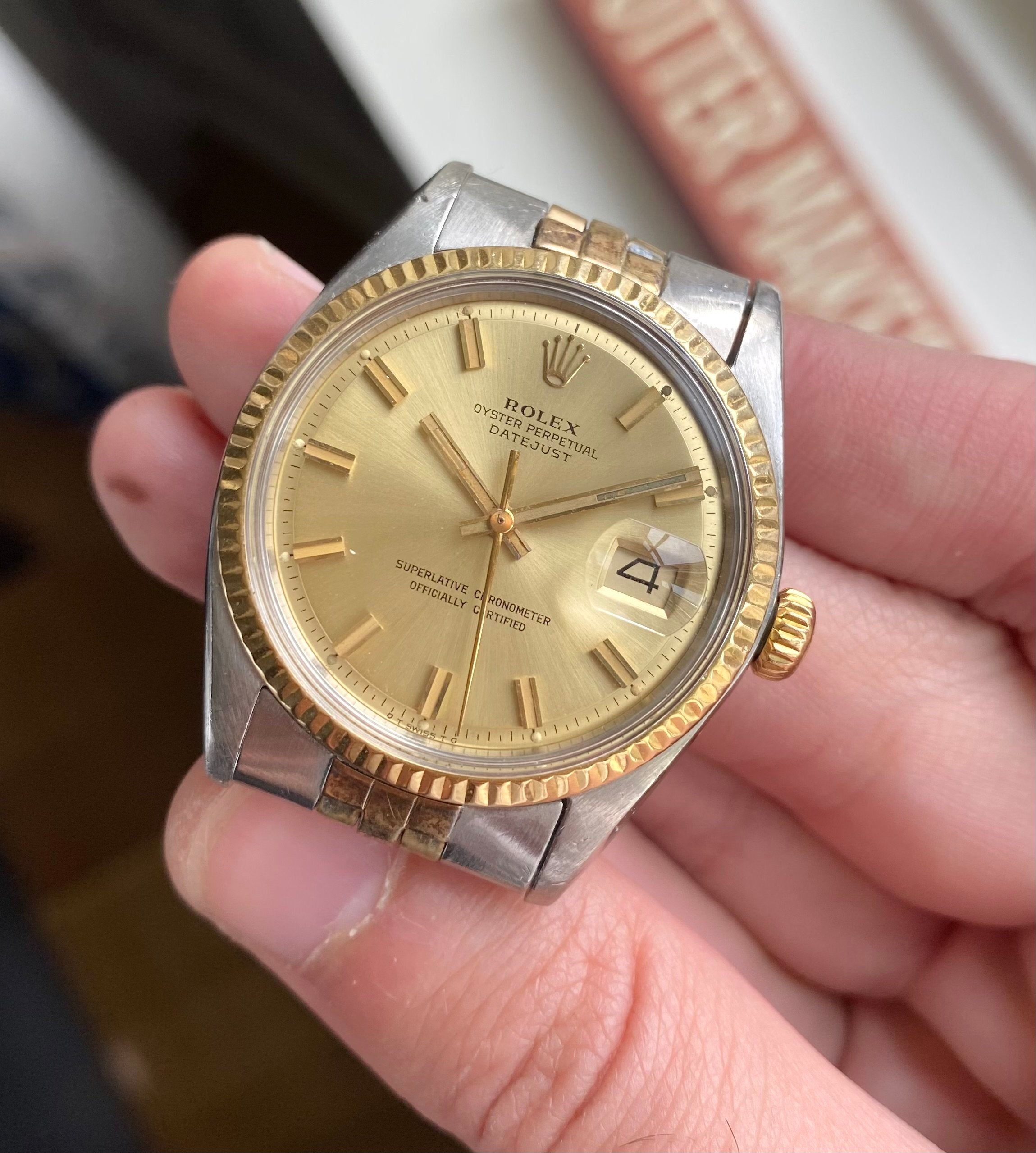 Rolex Datejust 1601 - Wideboy Sigma