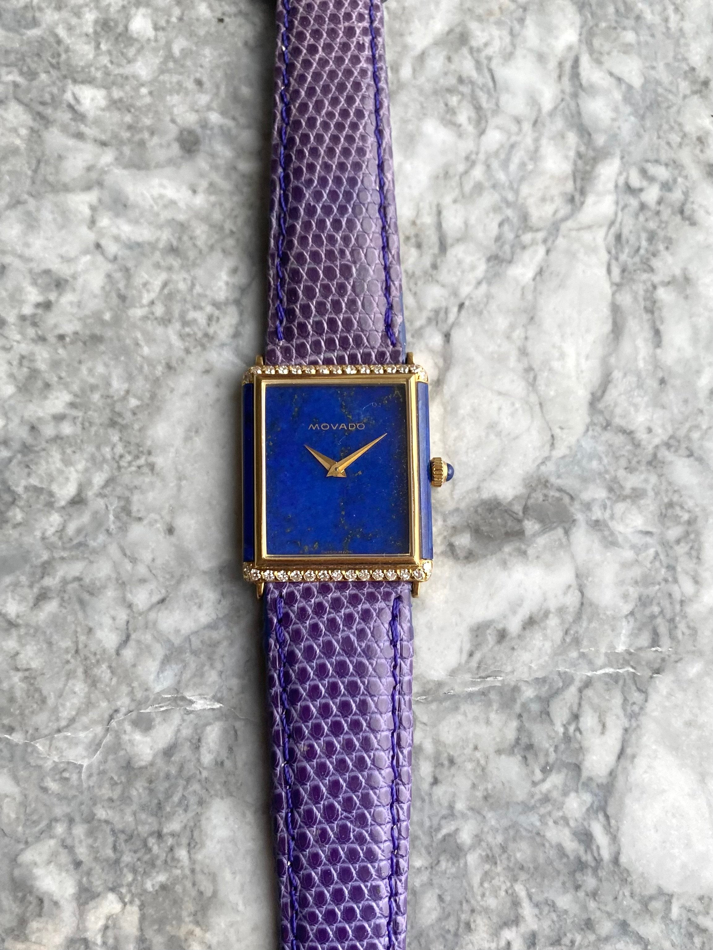 Movado Lapis & Diamonds - 18K Gold.