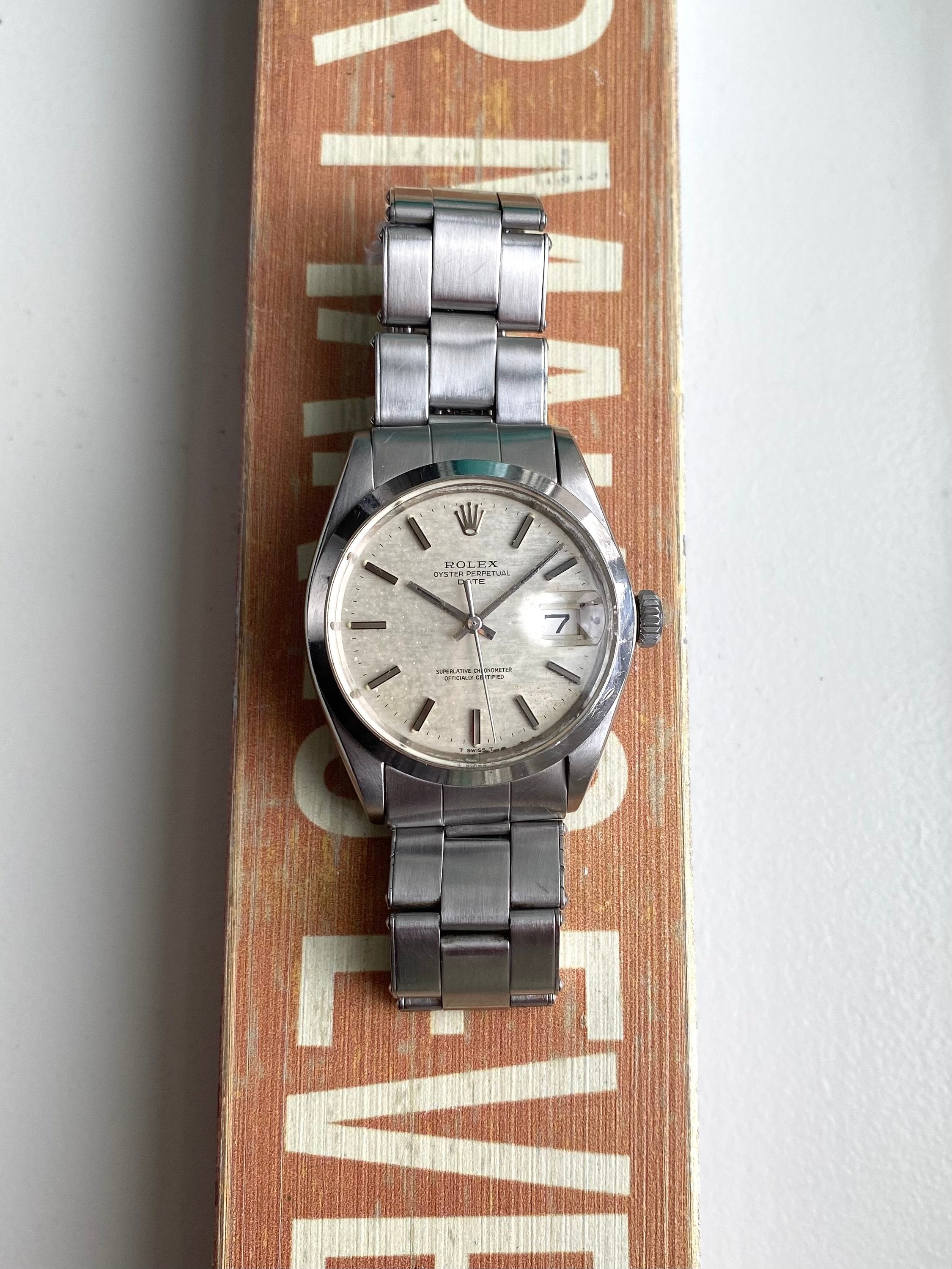 Rolex OP 1500 - Silver Mosaic.