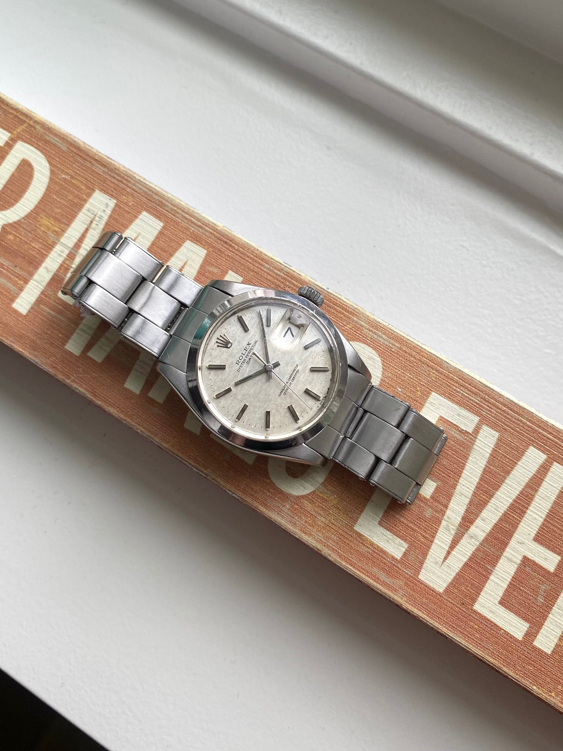 Rolex OP 1500 - Silver Mosaic.