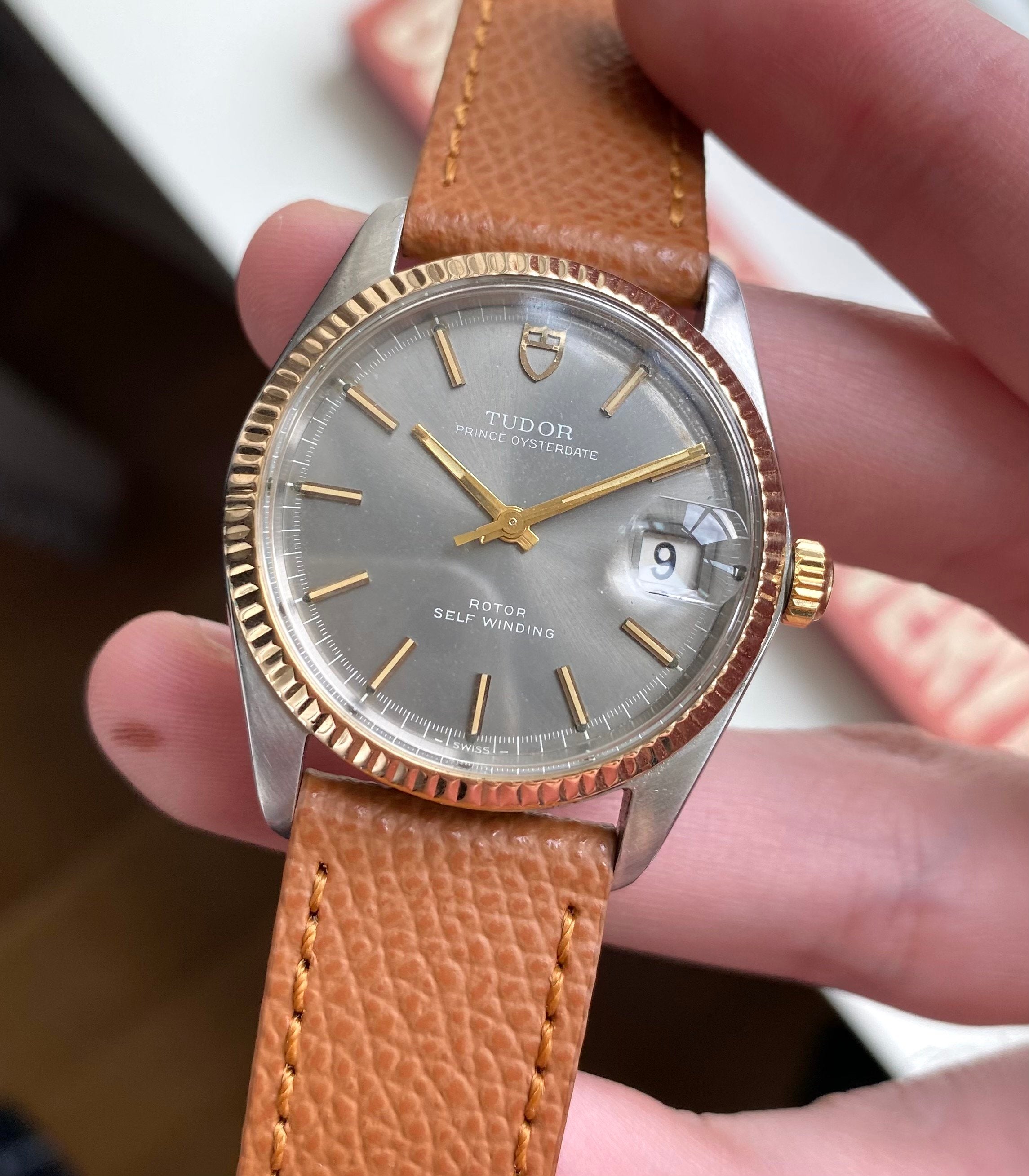 Tudor Prince Oysterdate — Grey Dial