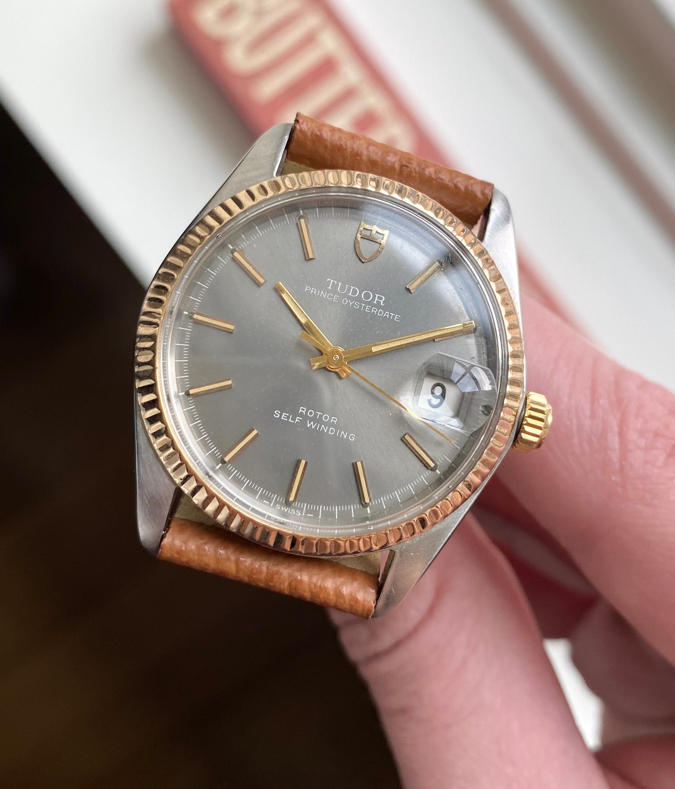 Tudor Prince Oysterdate — Grey Dial