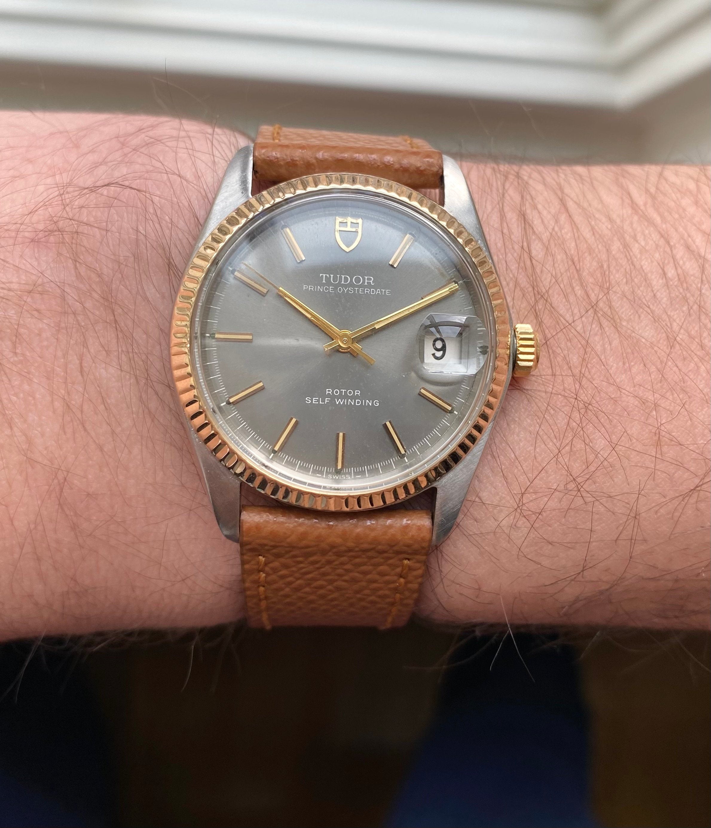 Tudor Prince Oysterdate — Grey Dial