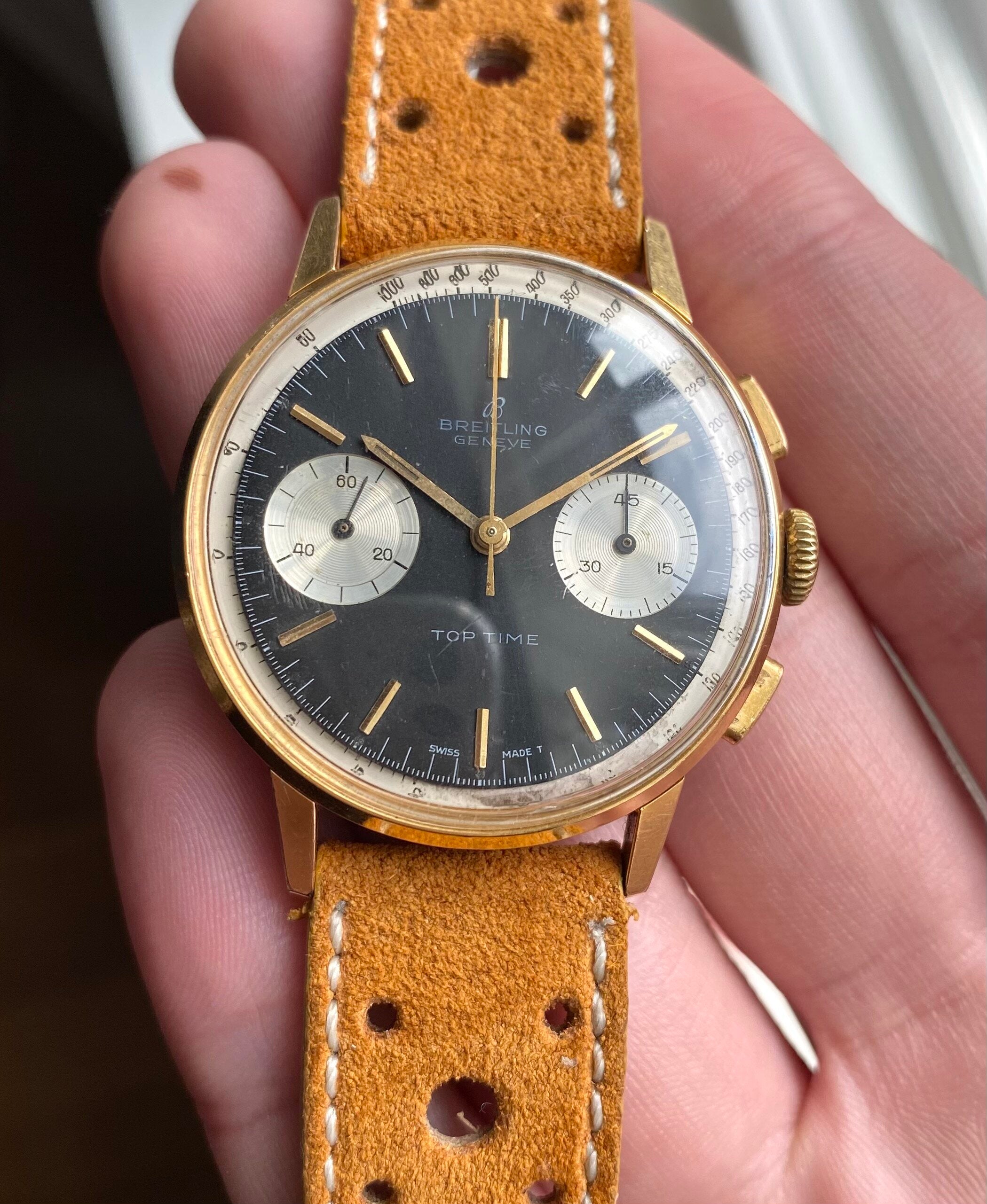 Breitling Top Time 2000 — "Panda" Dial