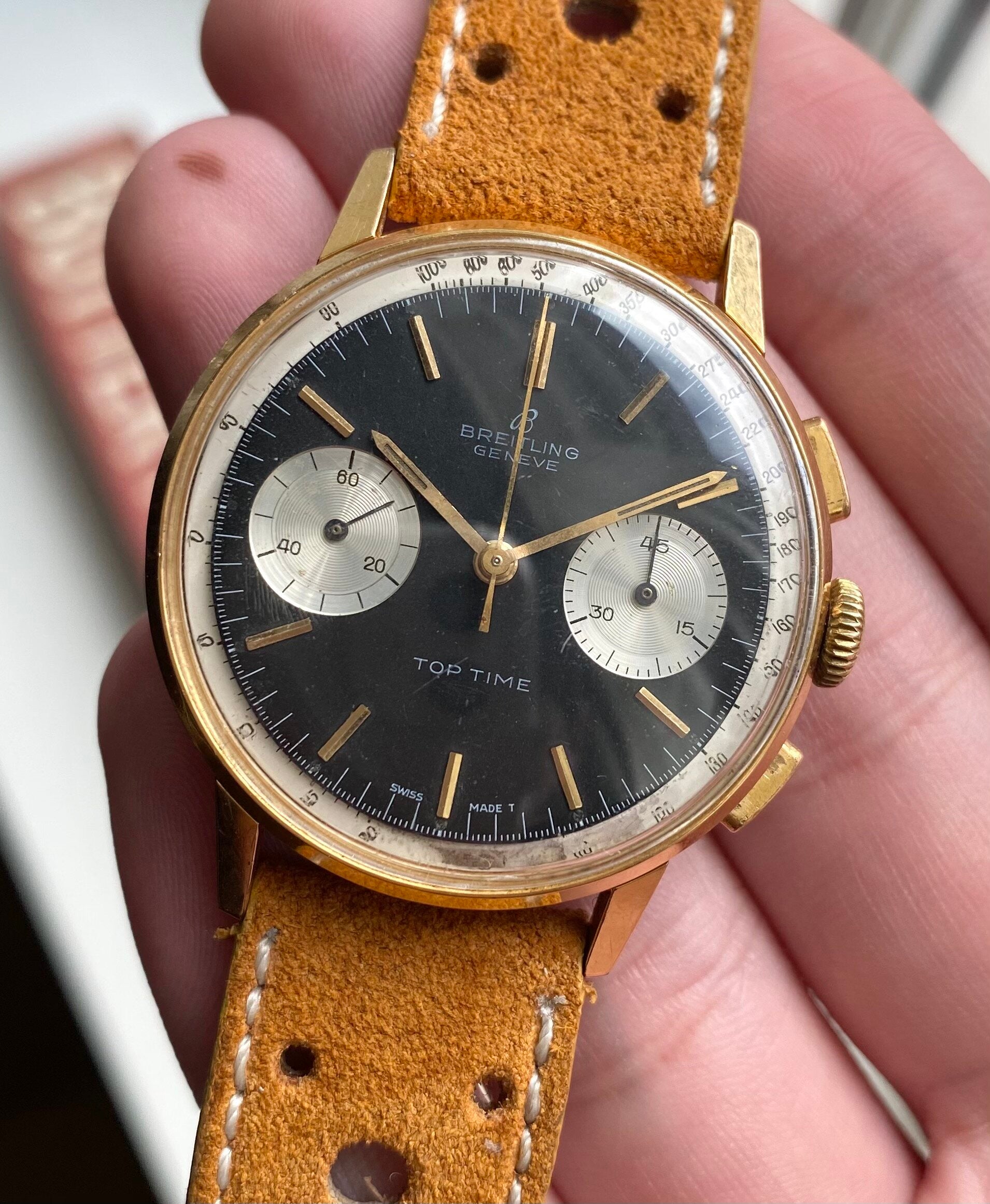 Breitling Top Time 2000 — "Panda" Dial