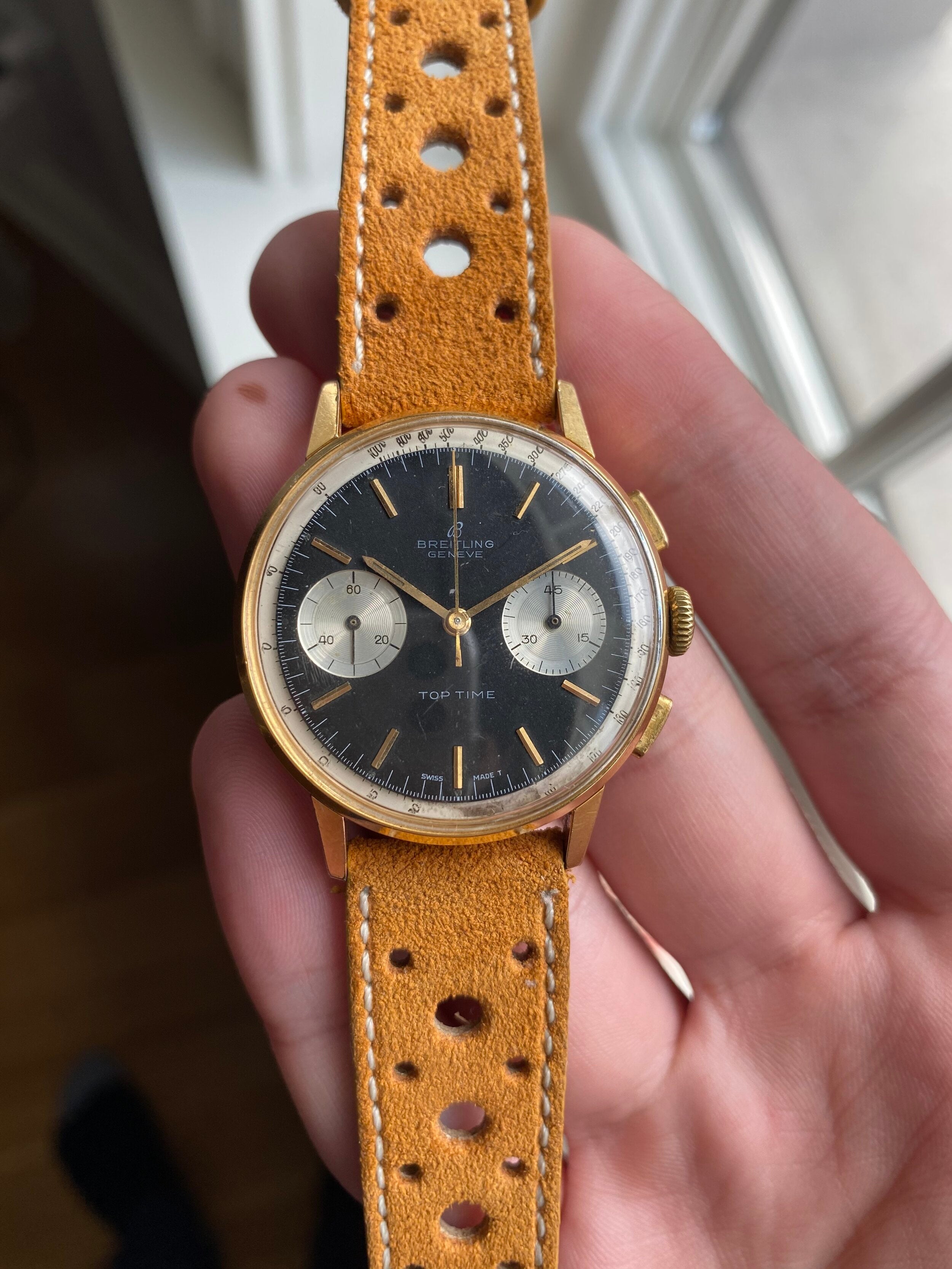 Breitling Top Time 2000 — "Panda" Dial