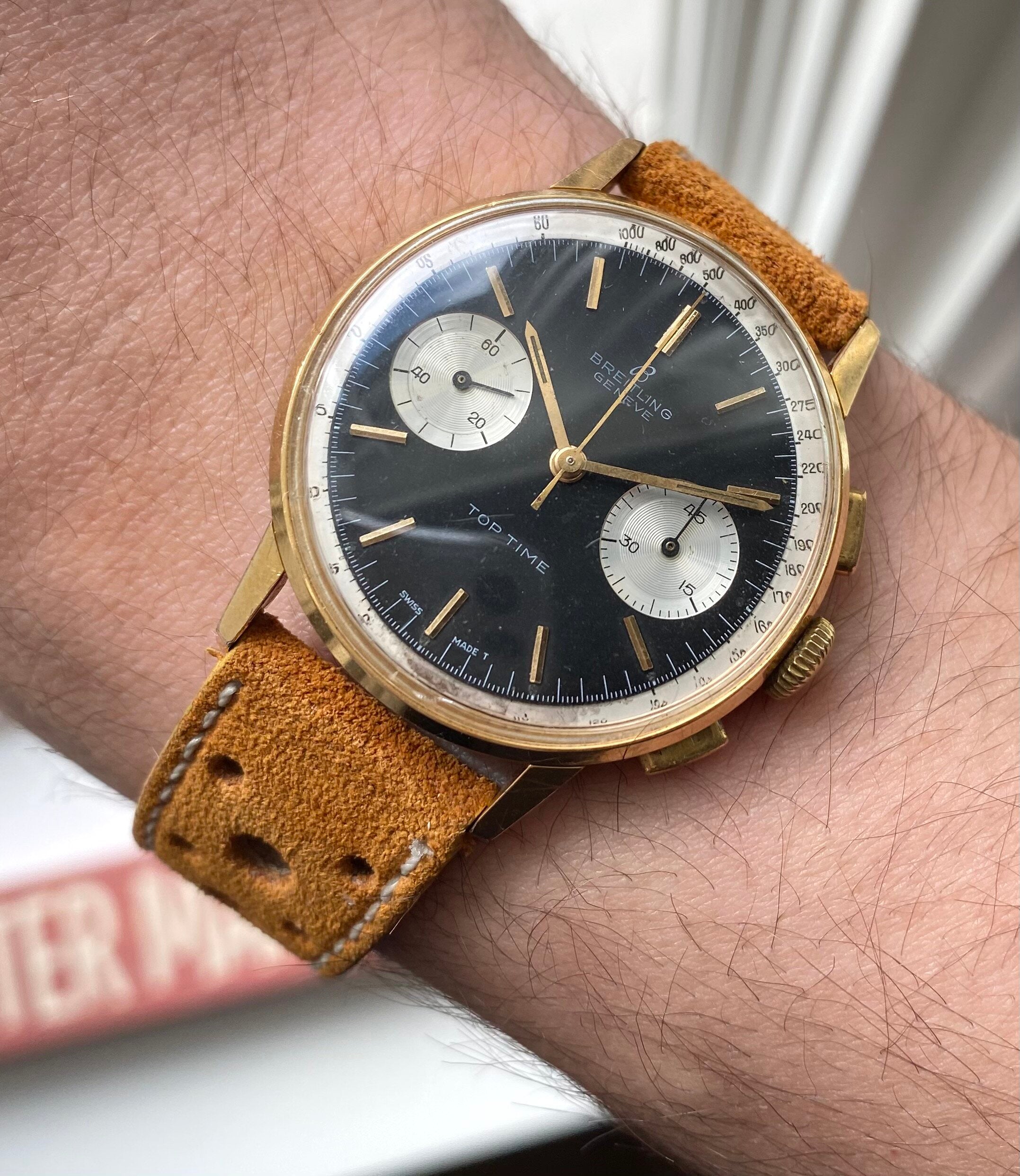 Breitling Top Time 2000 — "Panda" Dial