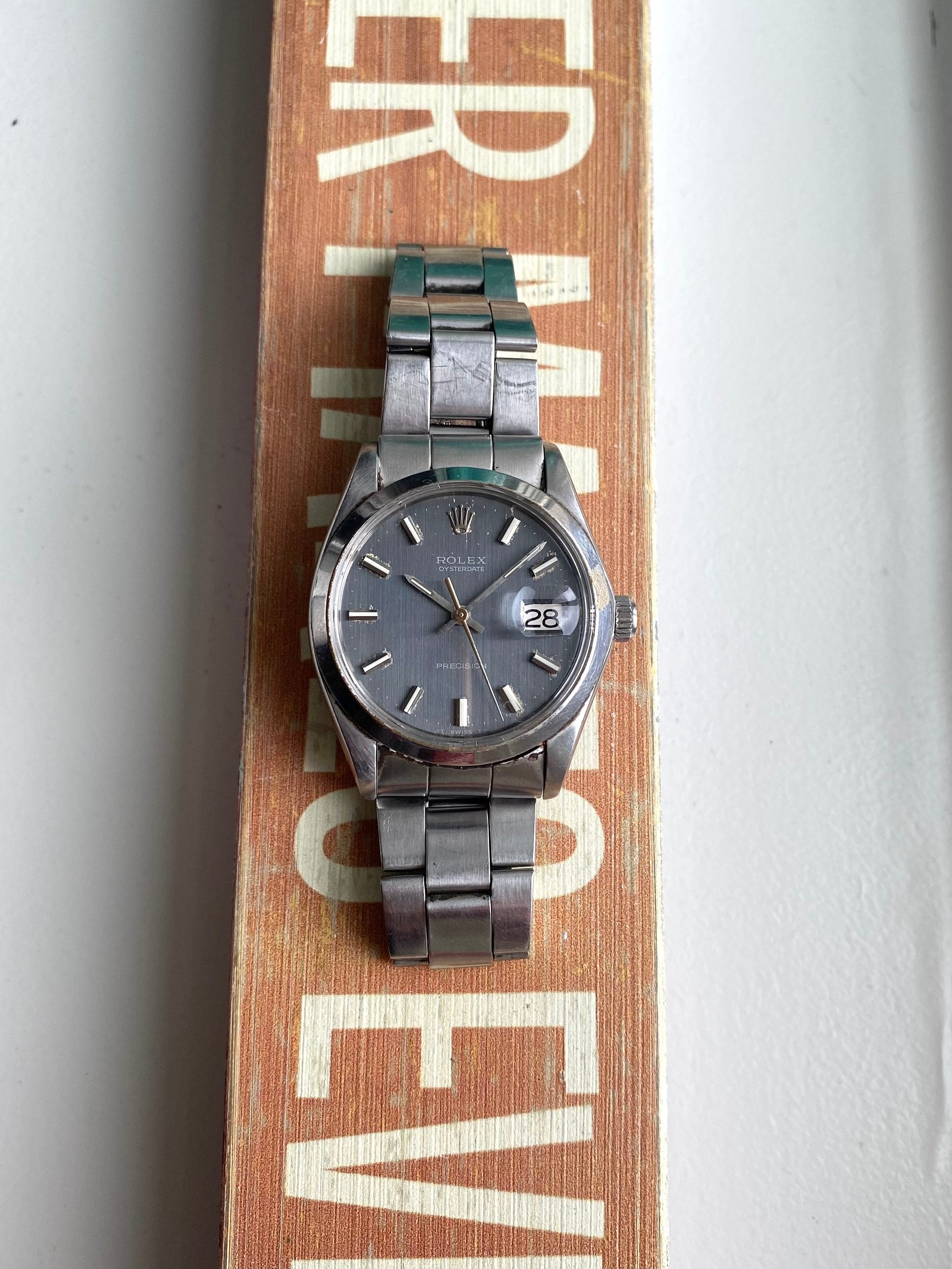 Rolex Precision 6694 - Grey Stripe