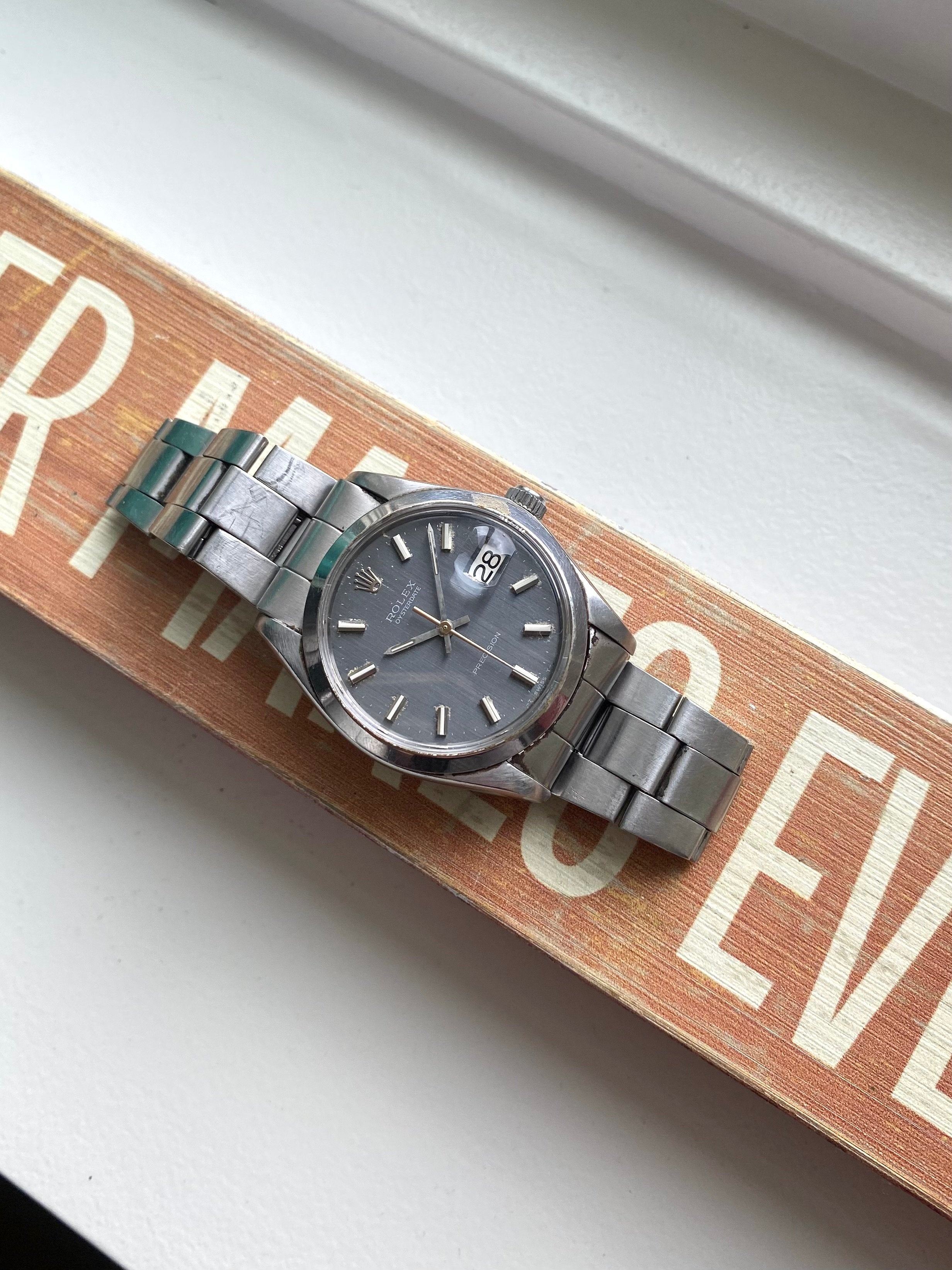 Rolex Precision 6694 - Grey Stripe