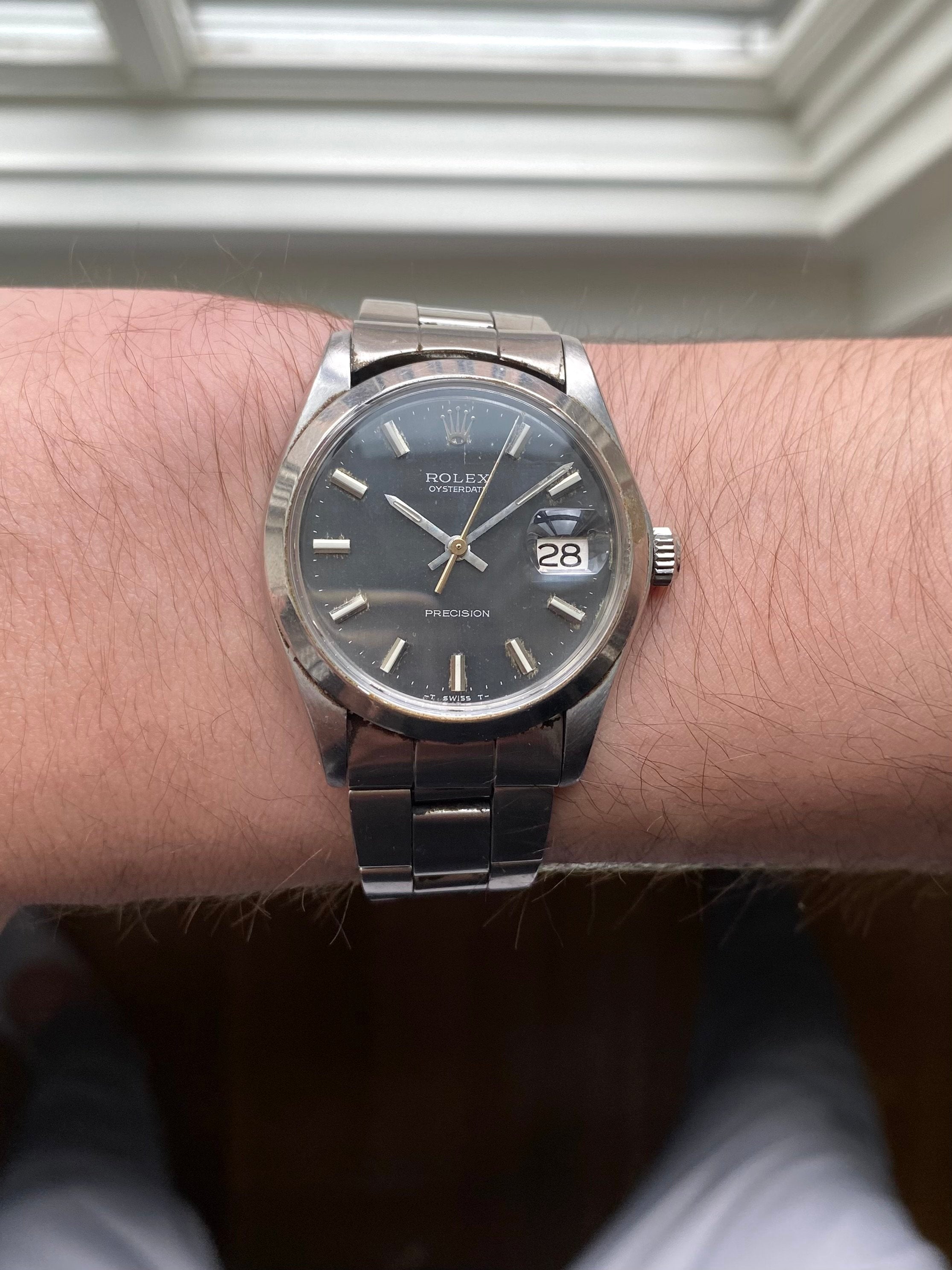 Rolex Precision 6694 - Grey Stripe