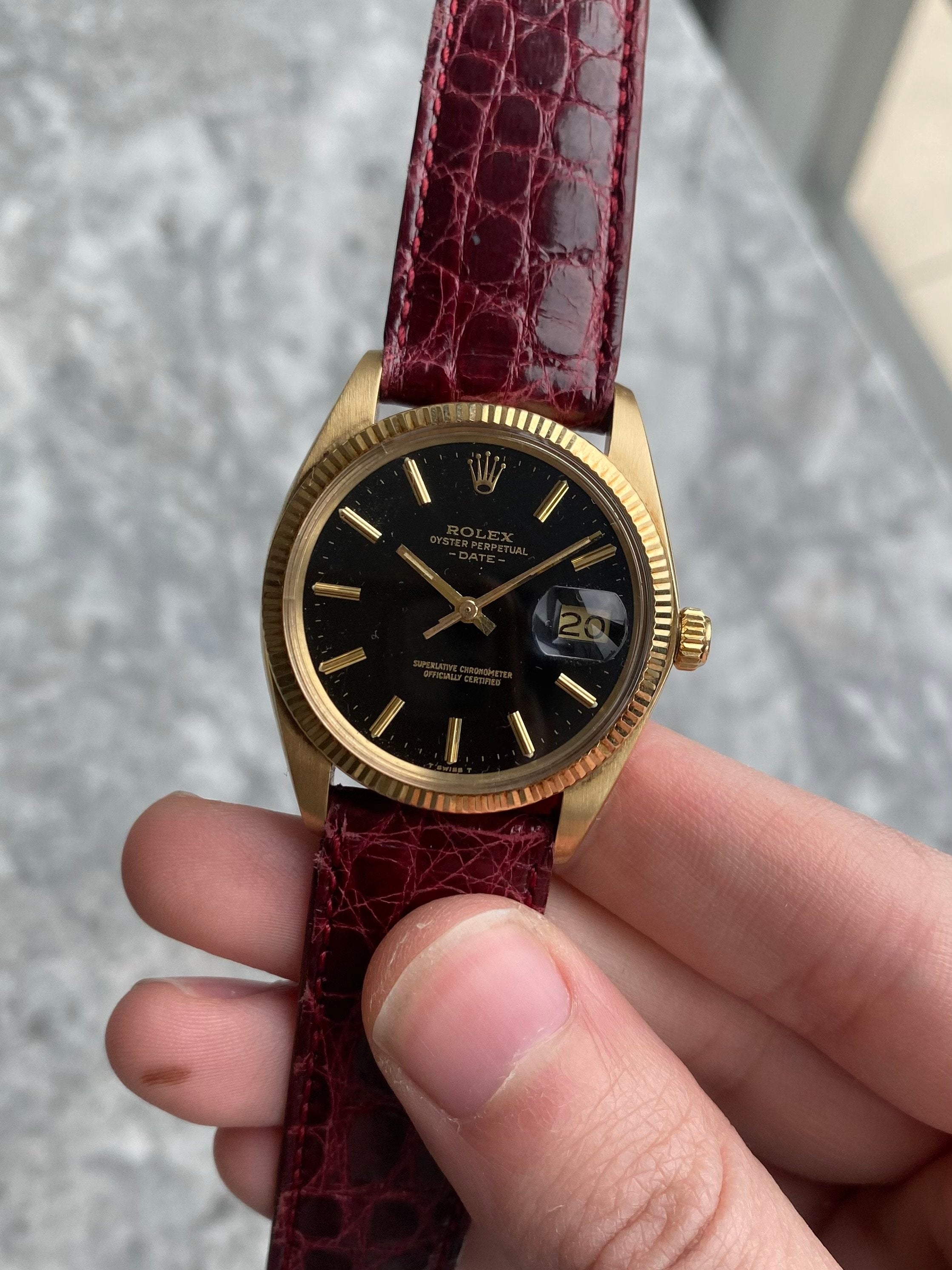 Rolex OP 1503 - 14K Yellow Gold.