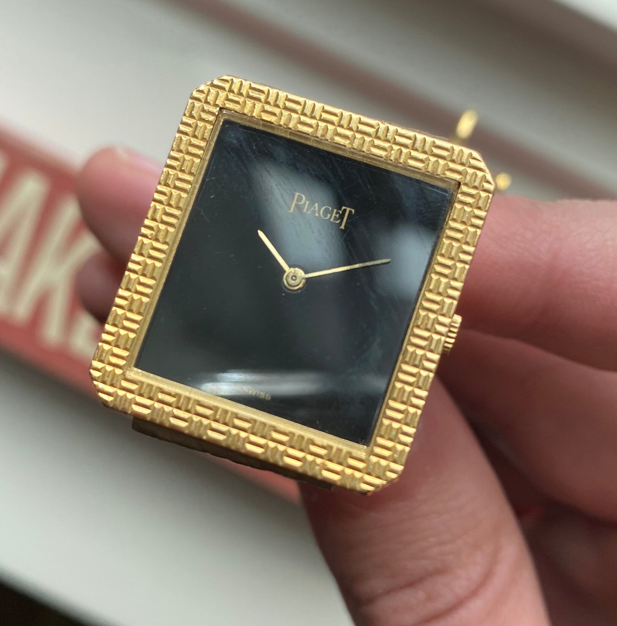 Piaget Tank — 18k Gold