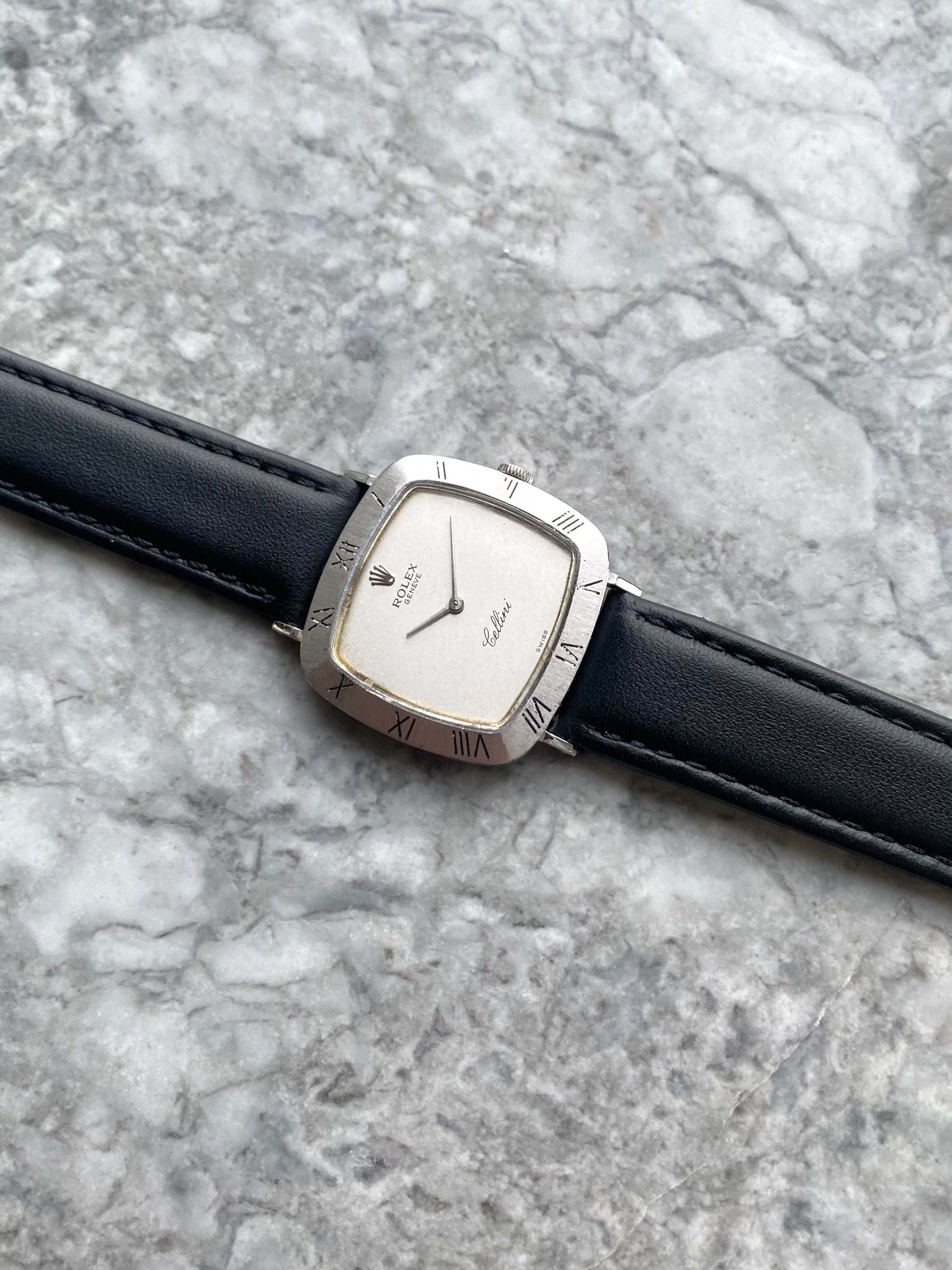 Rolex Cellini 4084 - 18K White Gold.