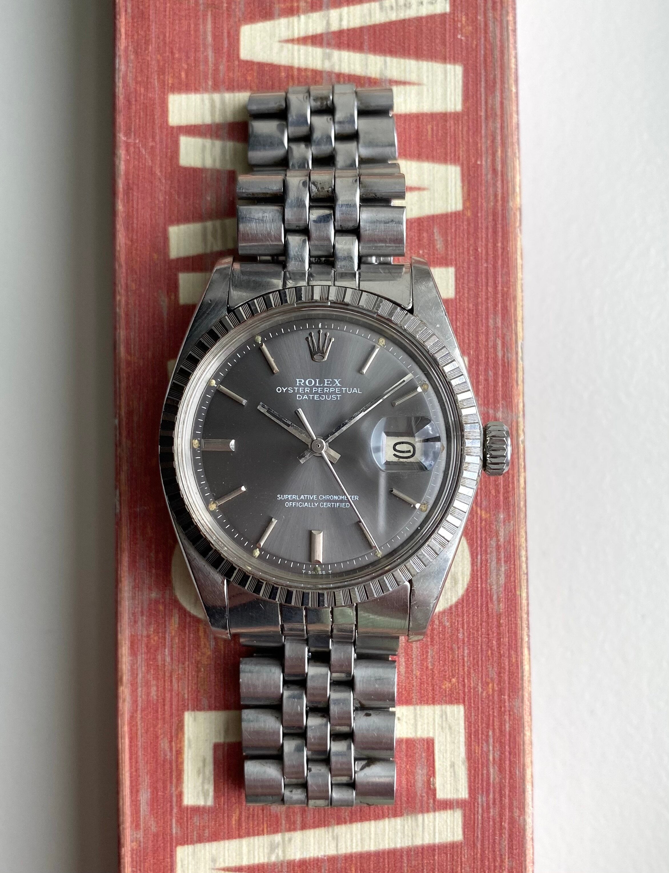 Rolex Datejust ref. 1603 — Grey Dial