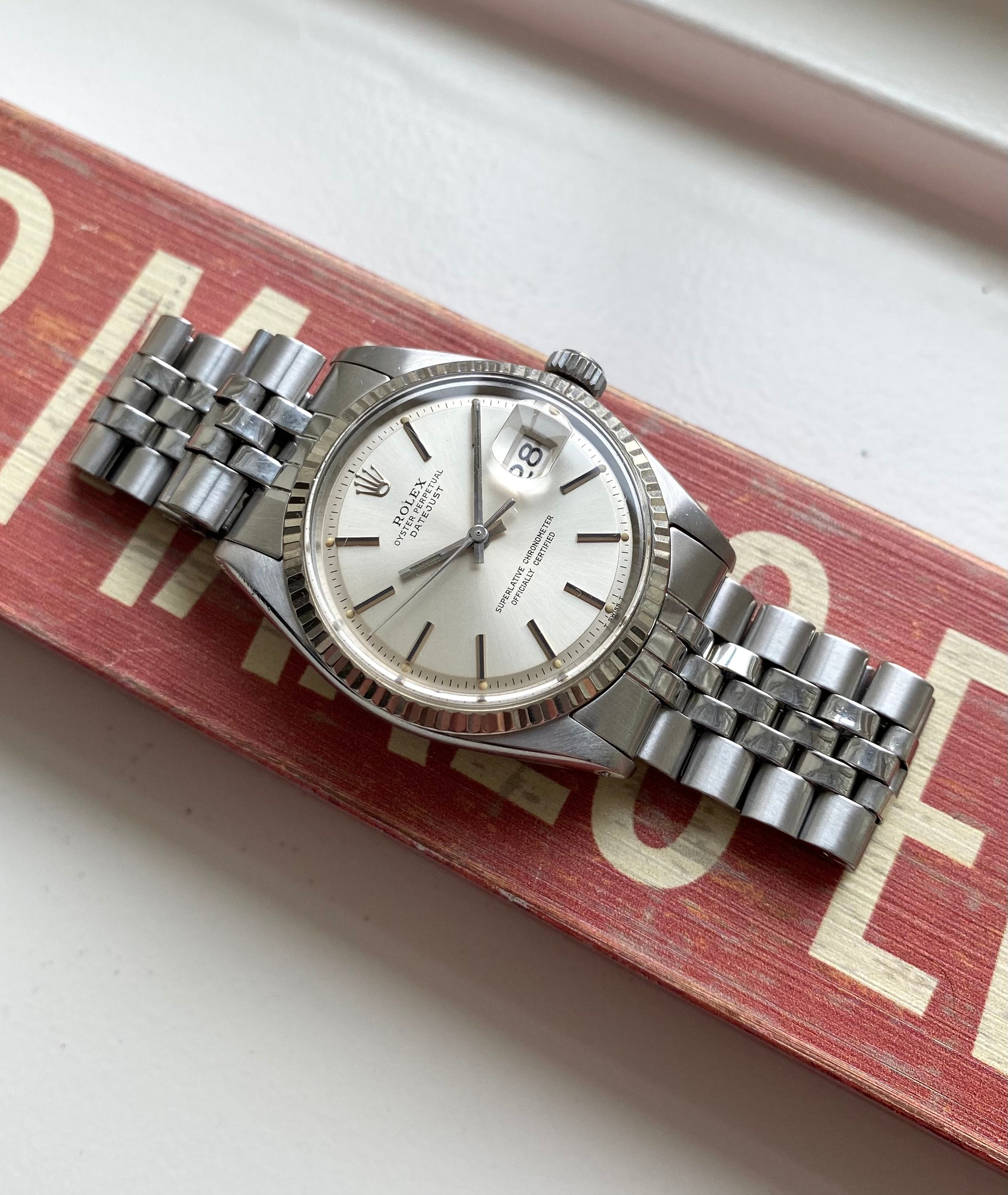 Rolex Datejust ref. 1601 — Silver