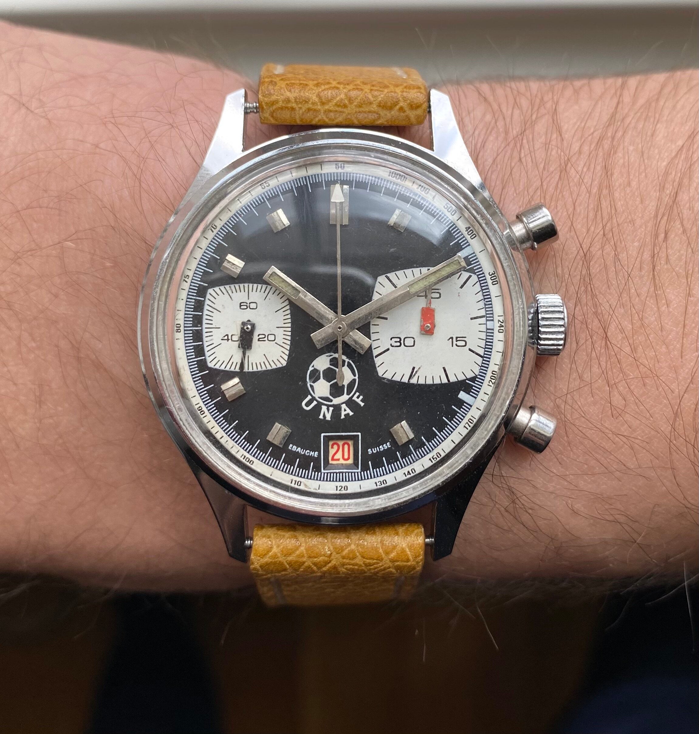 UNAF Chronograph — Panda Dial