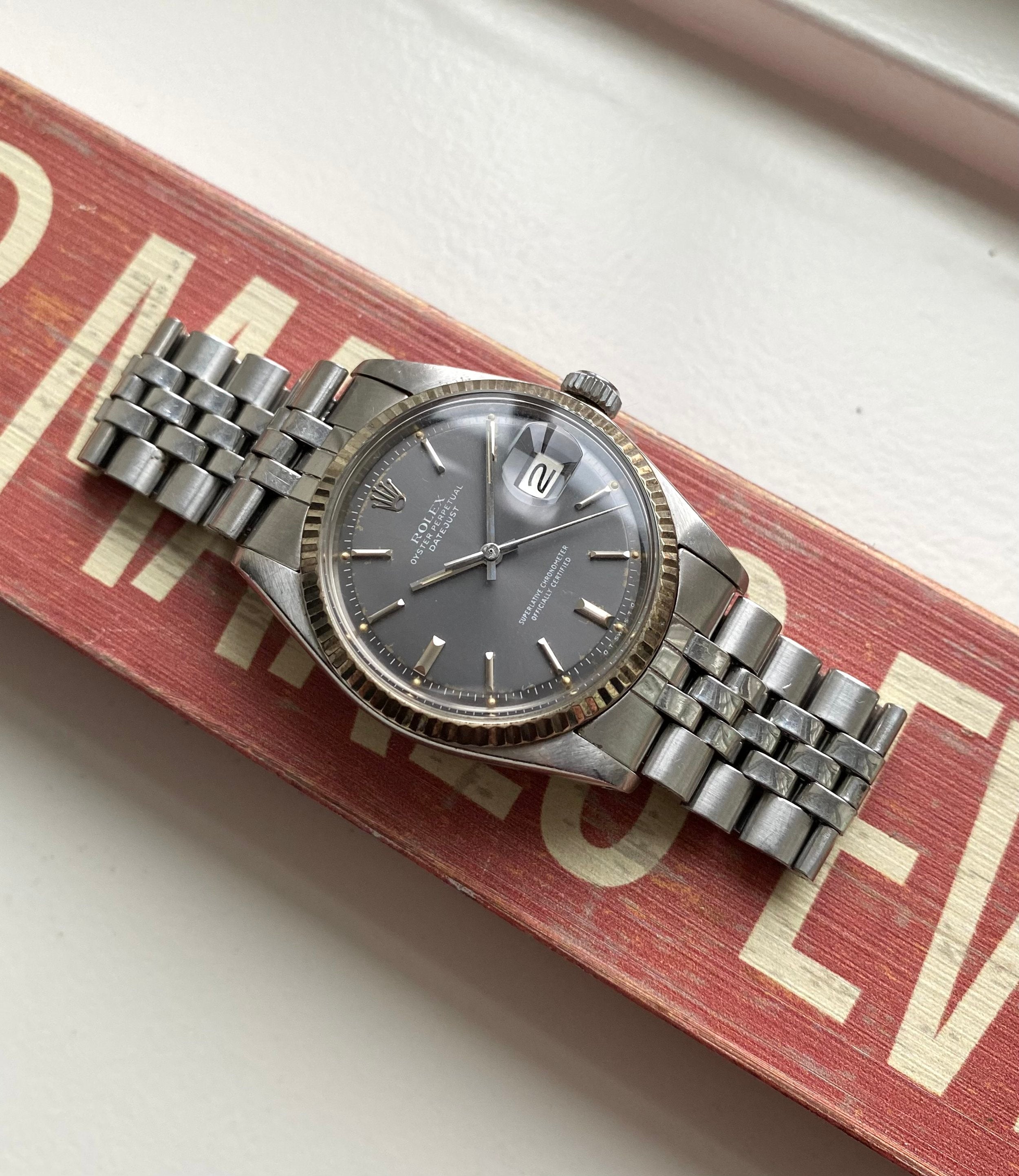 Rolex Datejust ref. 1601 — Grey Sigma