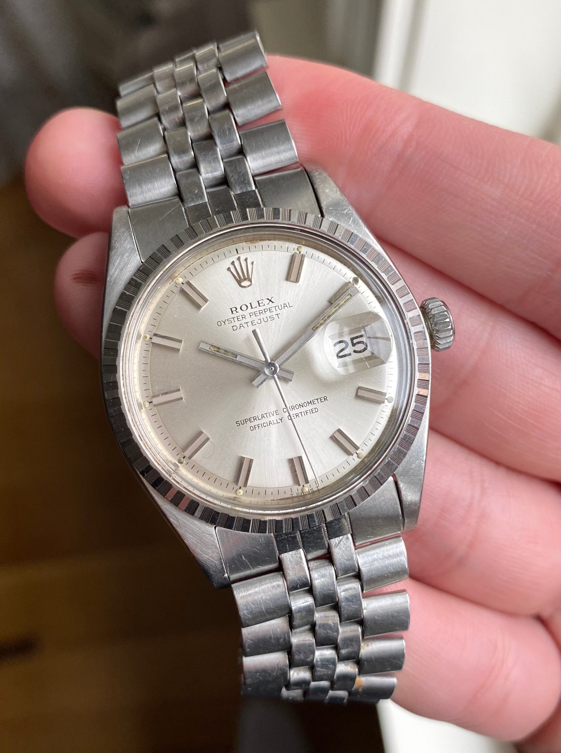 Rolex Dateust ref. 1603 — "Wideboy"