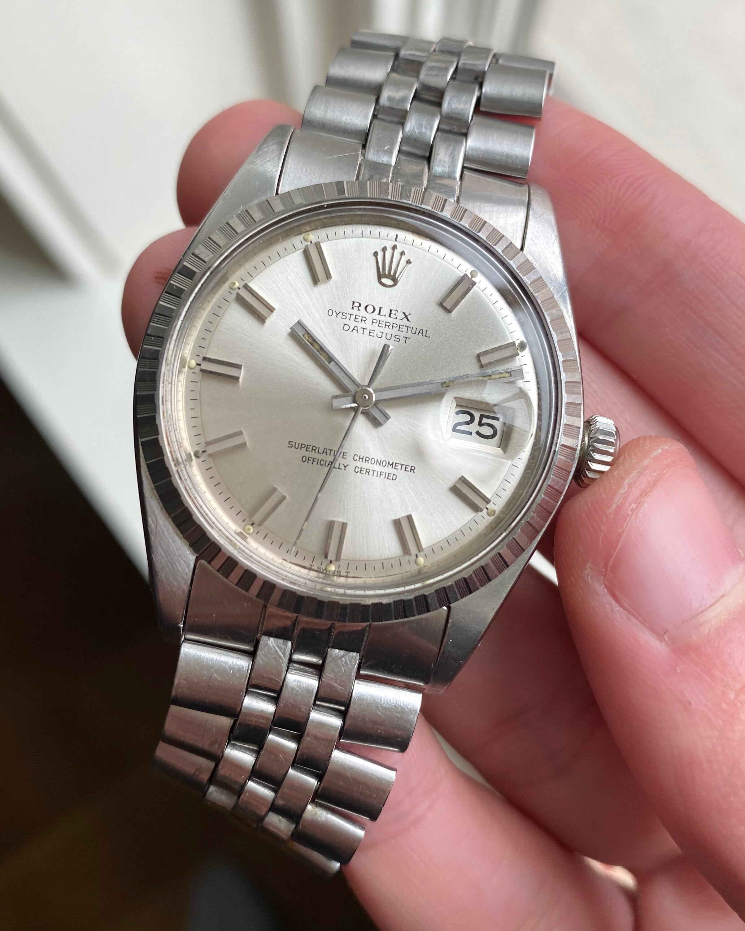 Rolex Dateust ref. 1603 — "Wideboy"