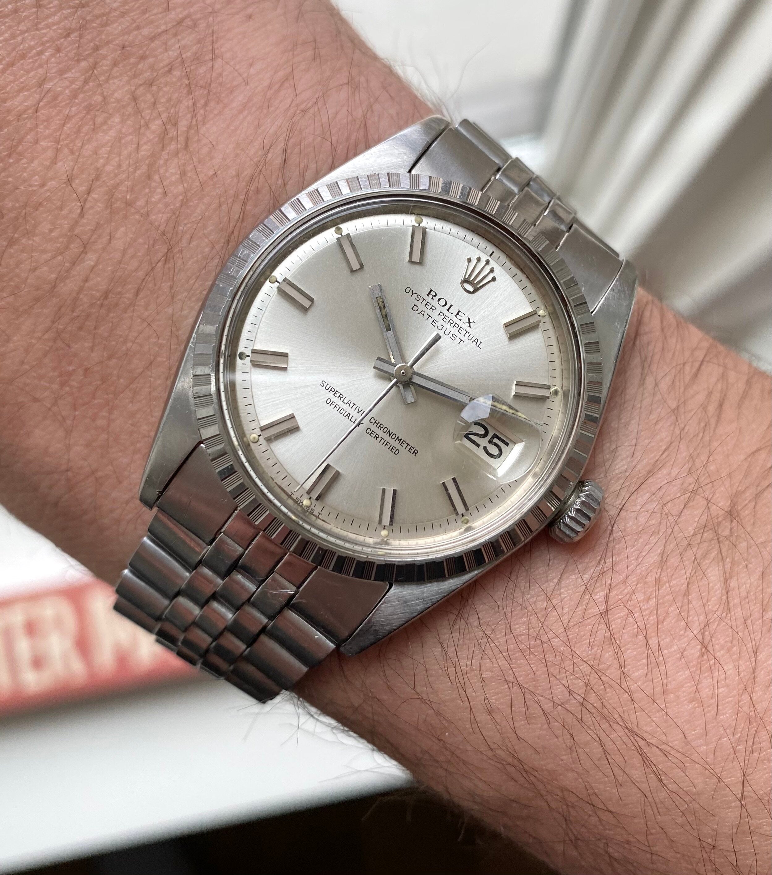 Rolex Dateust ref. 1603 — "Wideboy"