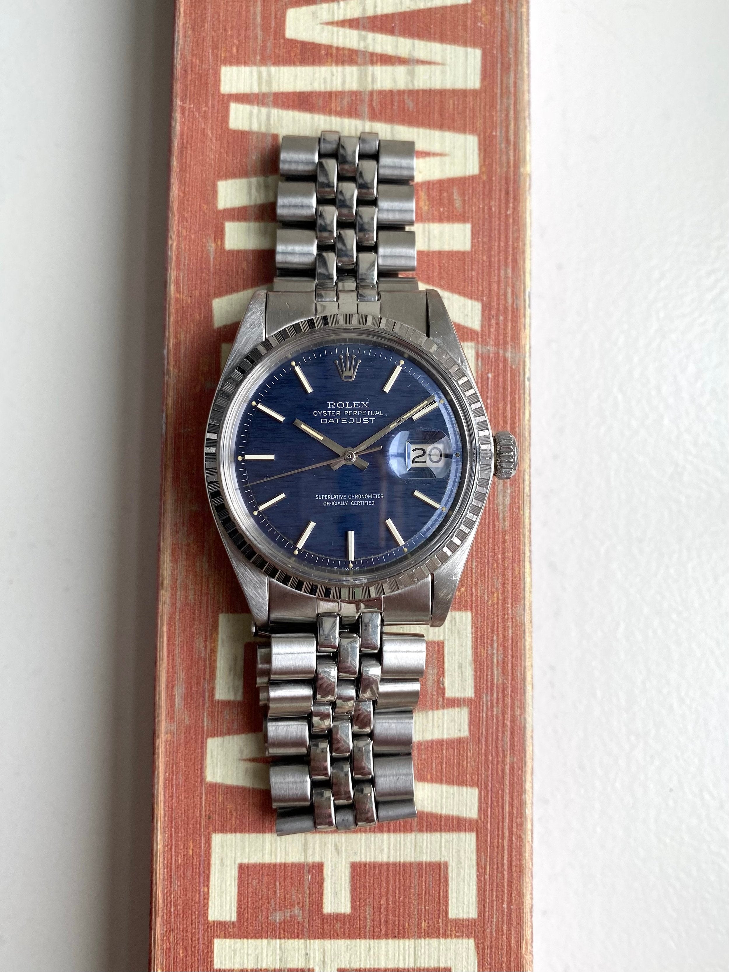 Rolex Datejust 1603 - Blue Mosaic