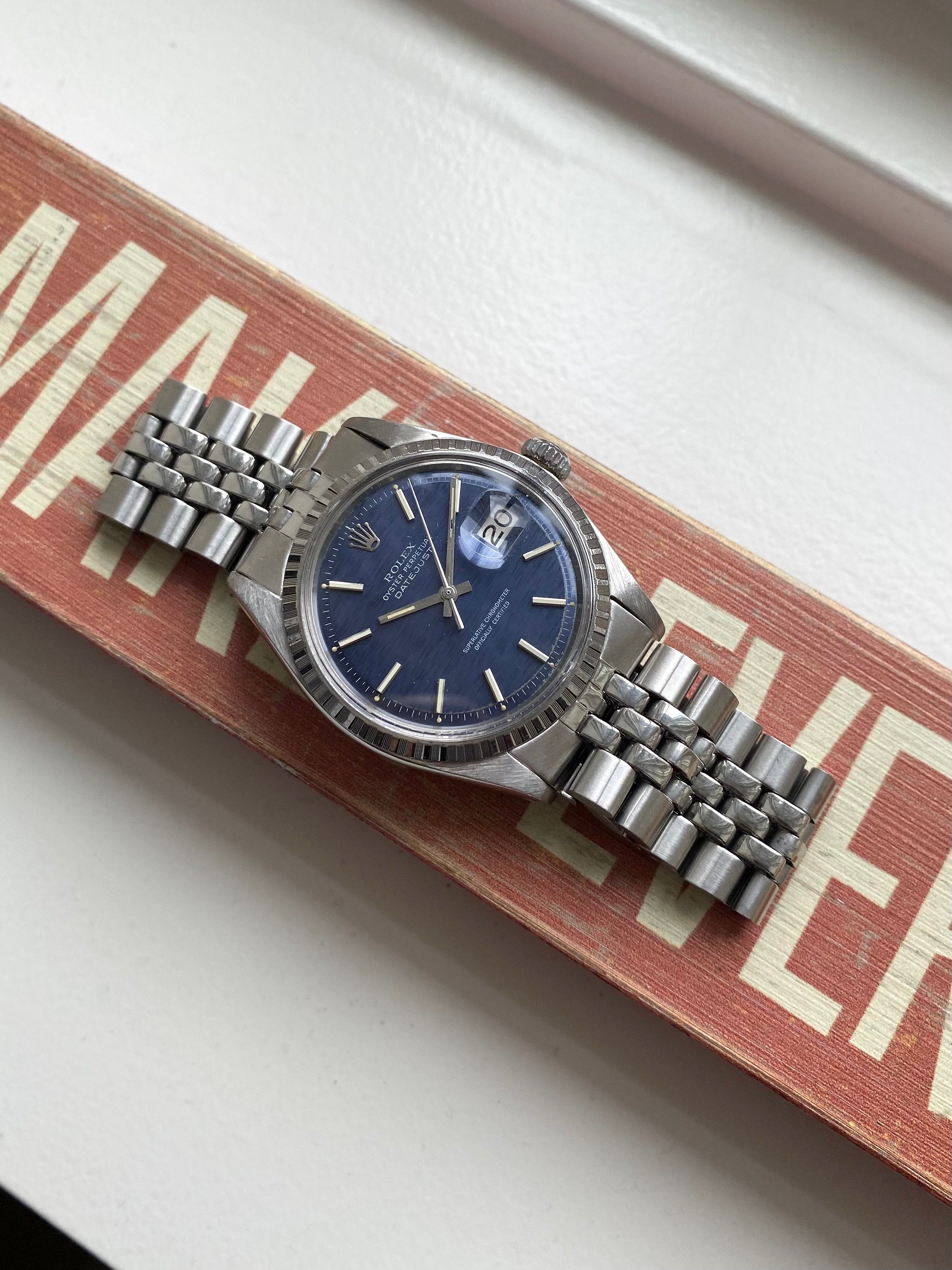 Rolex Datejust 1603 - Blue Mosaic