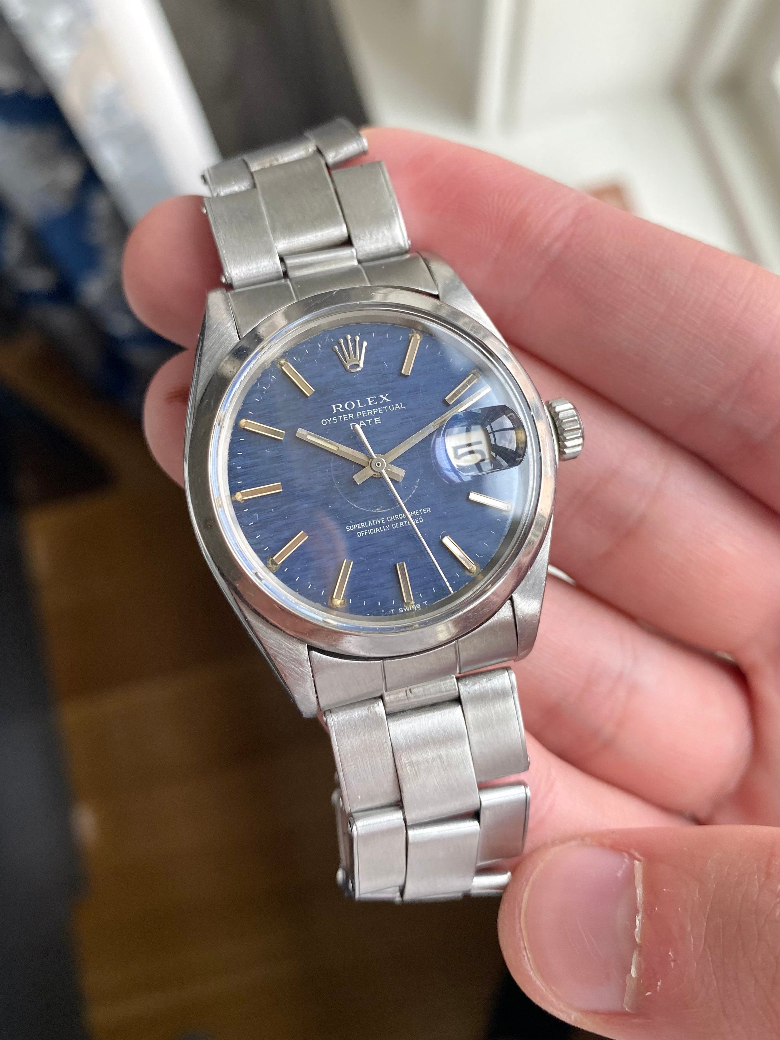 Rolex OP 1500 - Blue Mosaic