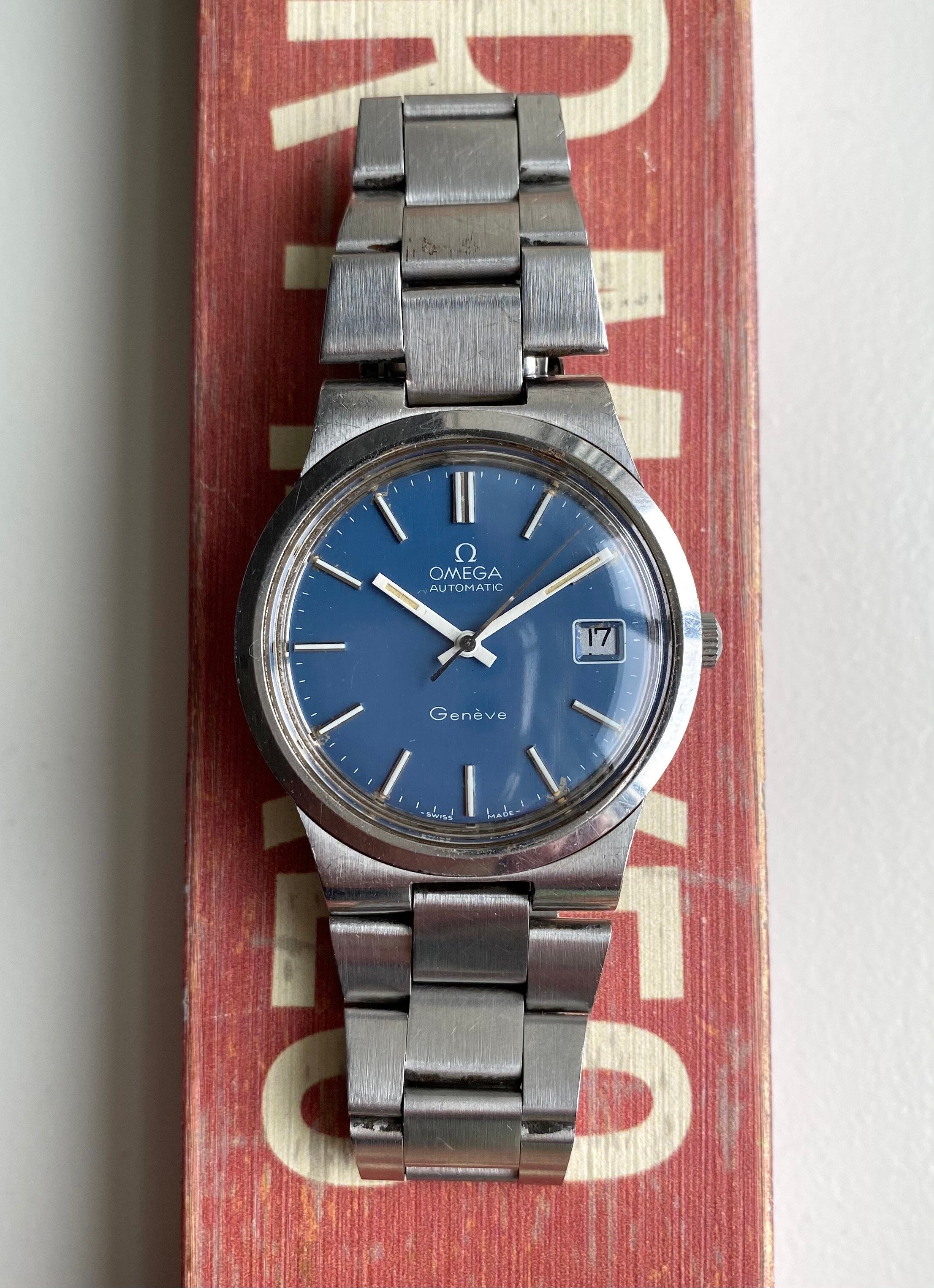 Omega Geneve — Blue Dial