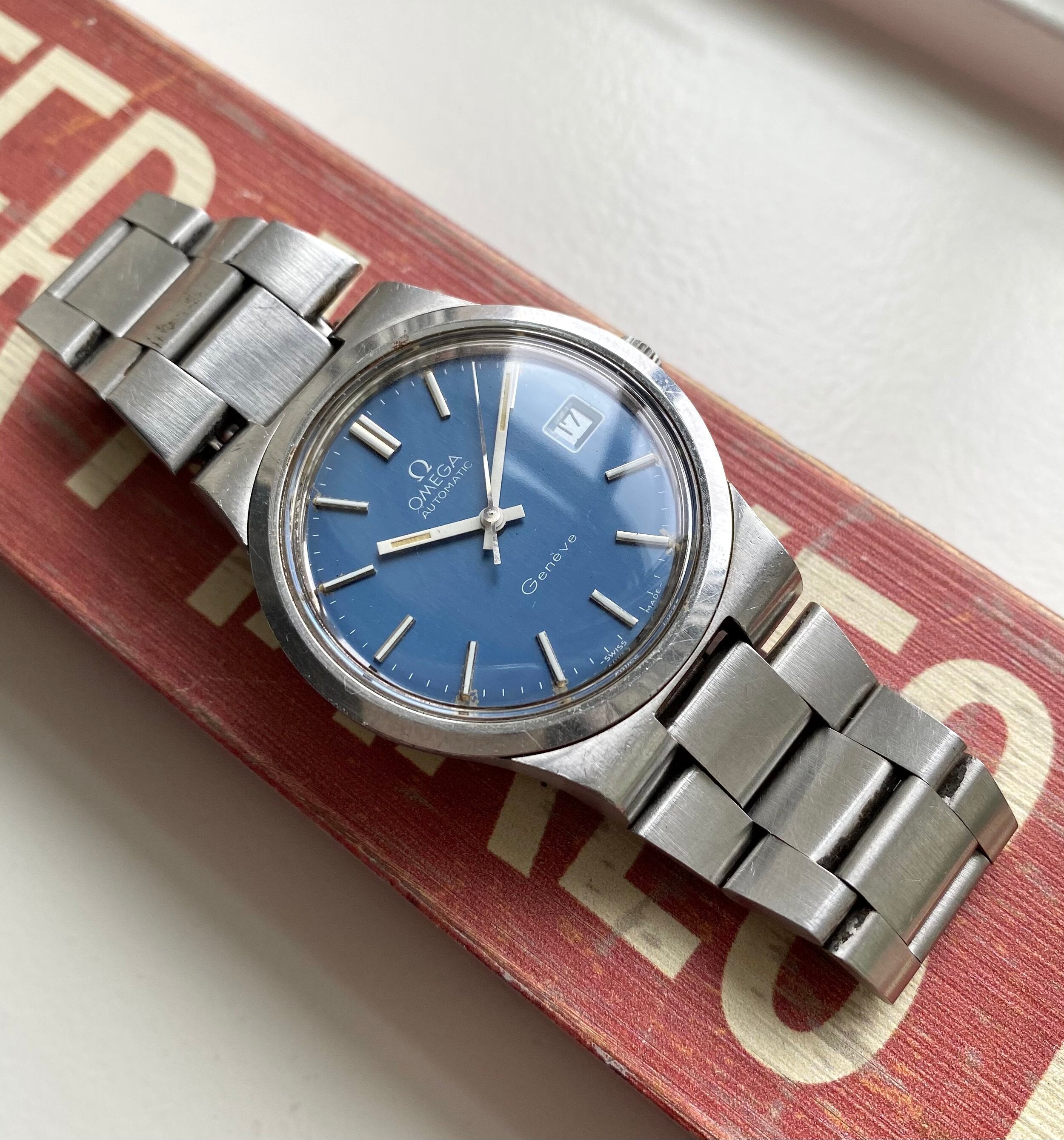 Omega Geneve — Blue Dial