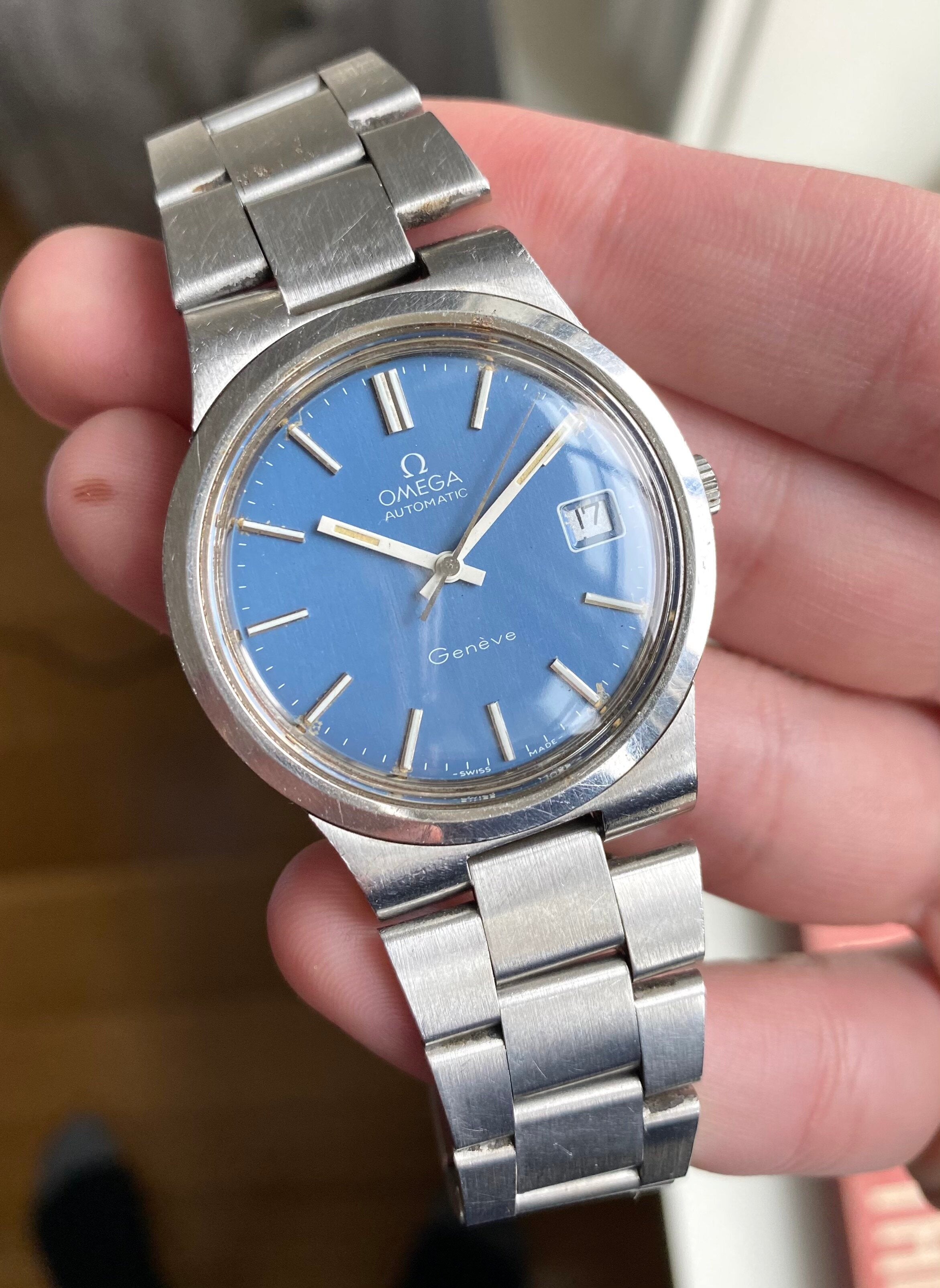 Omega Geneve — Blue Dial