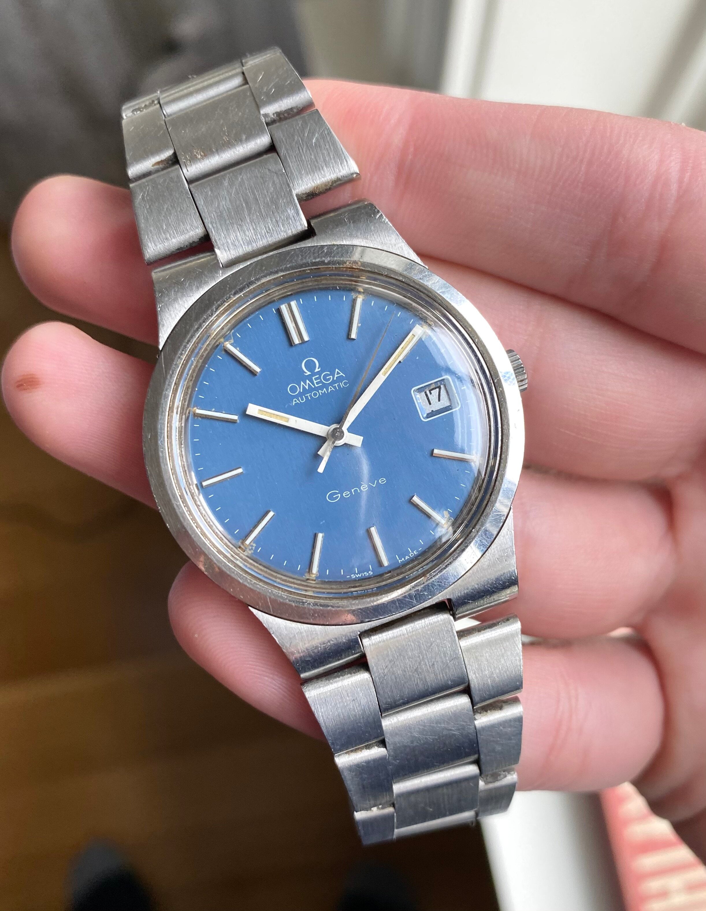 Omega Geneve — Blue Dial