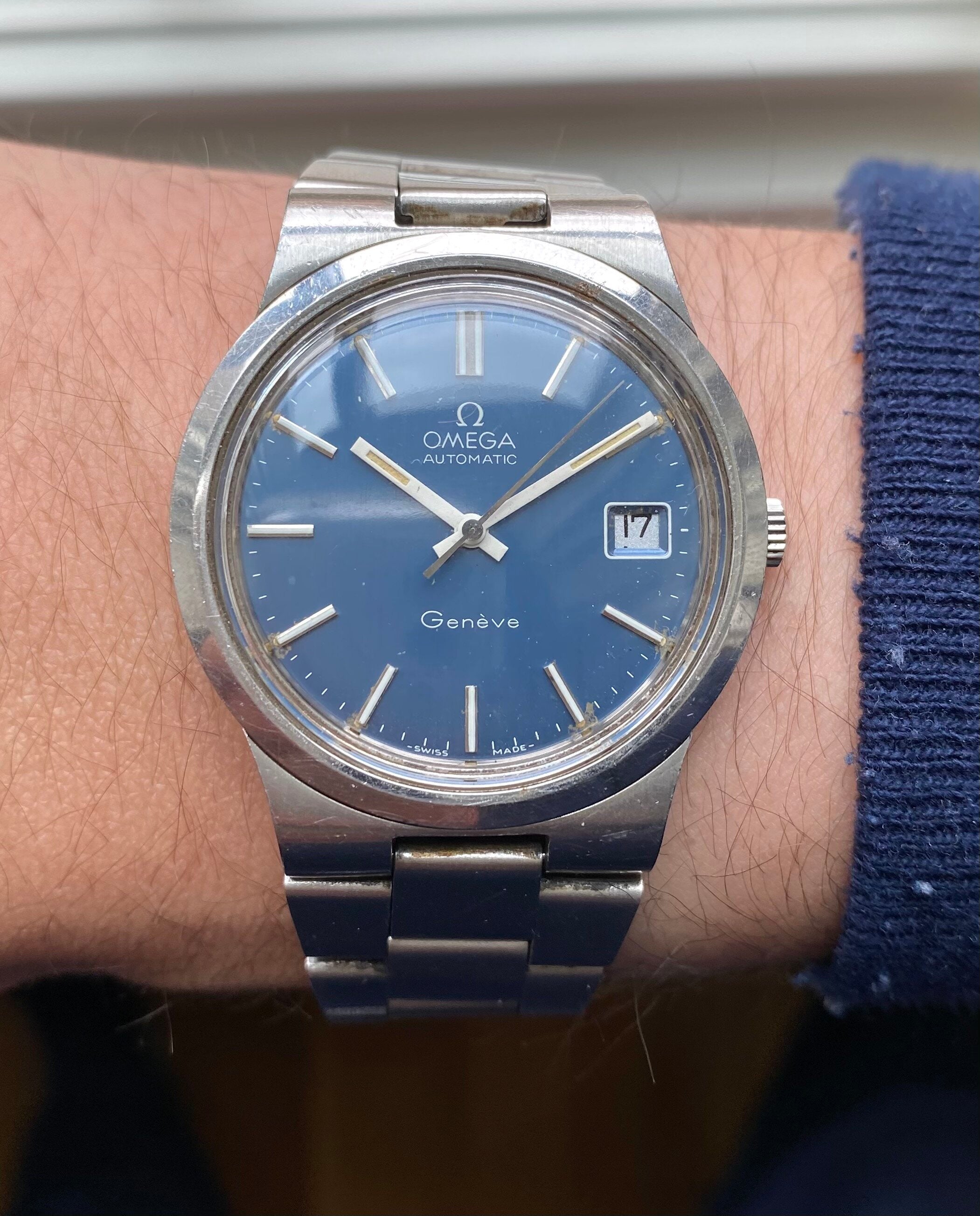 Omega Geneve — Blue Dial