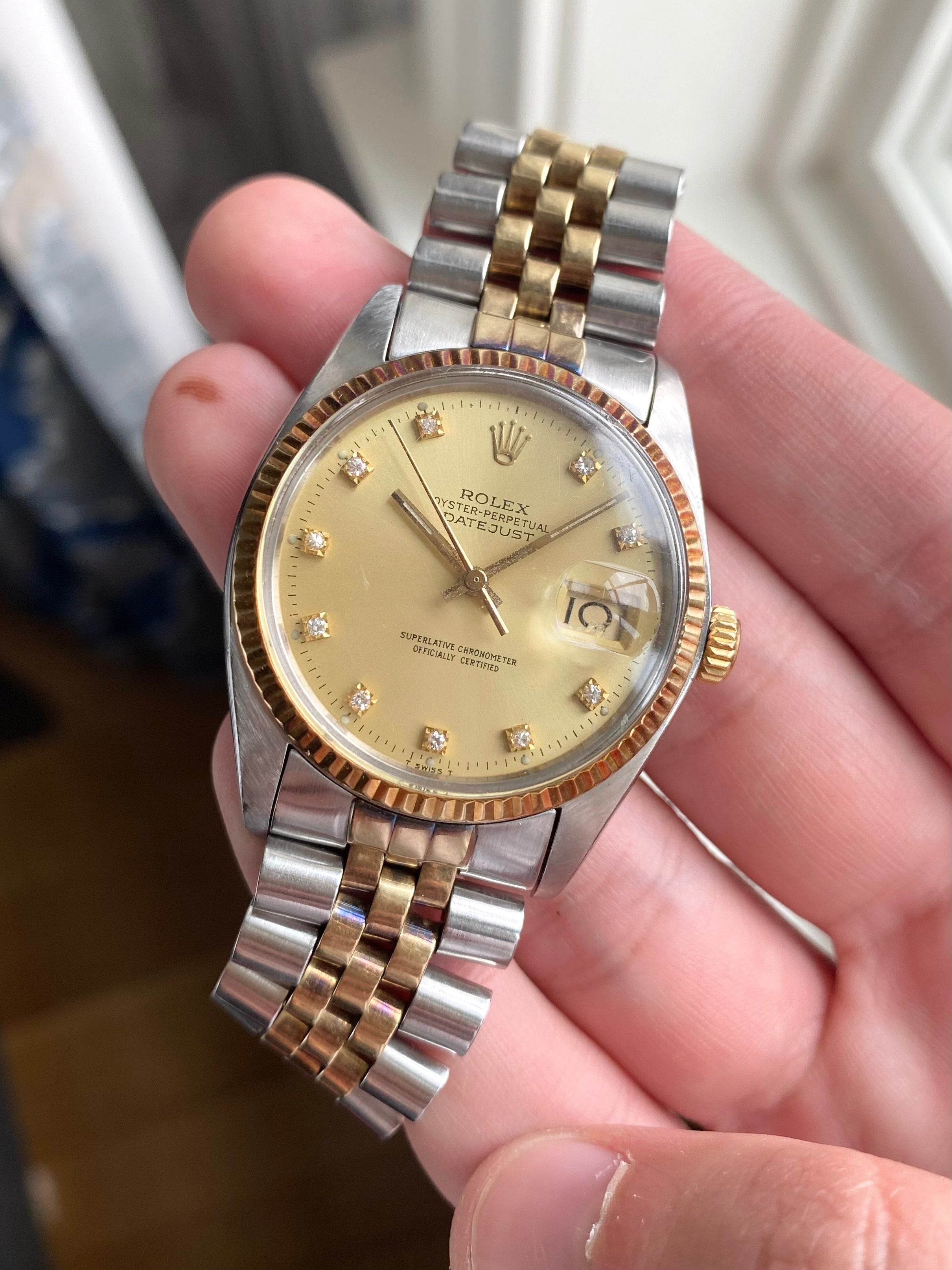 Rolex Datejust 16013G - Diamond