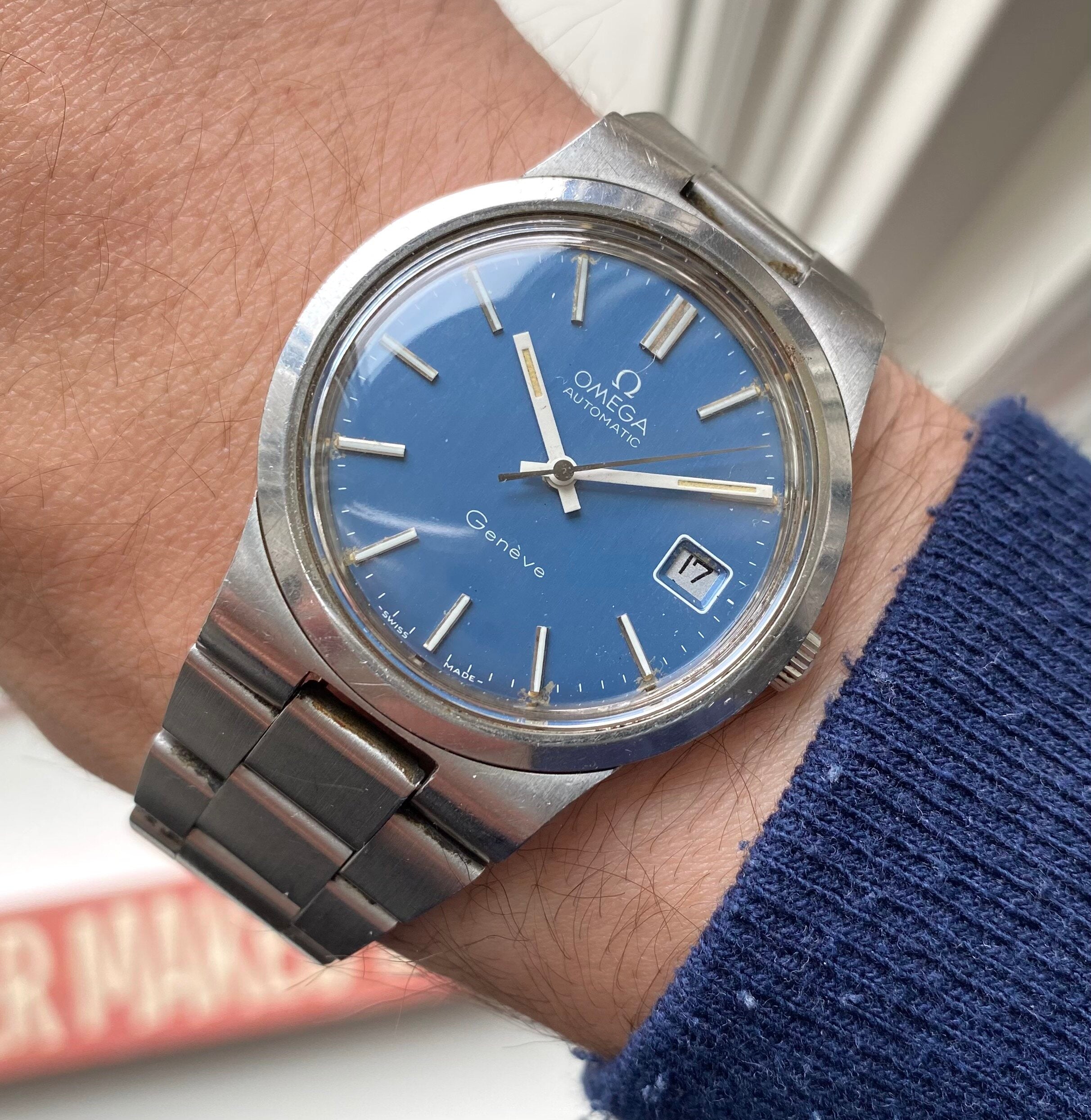 Omega Geneve — Blue Dial