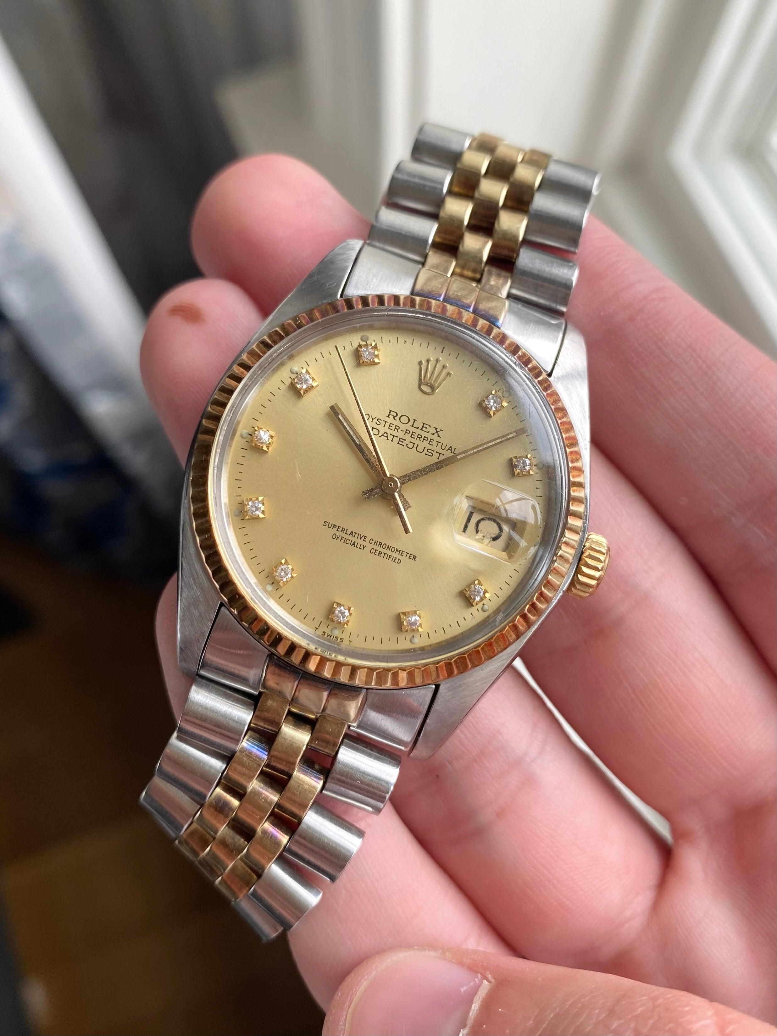 Rolex Datejust 16013G - Diamond